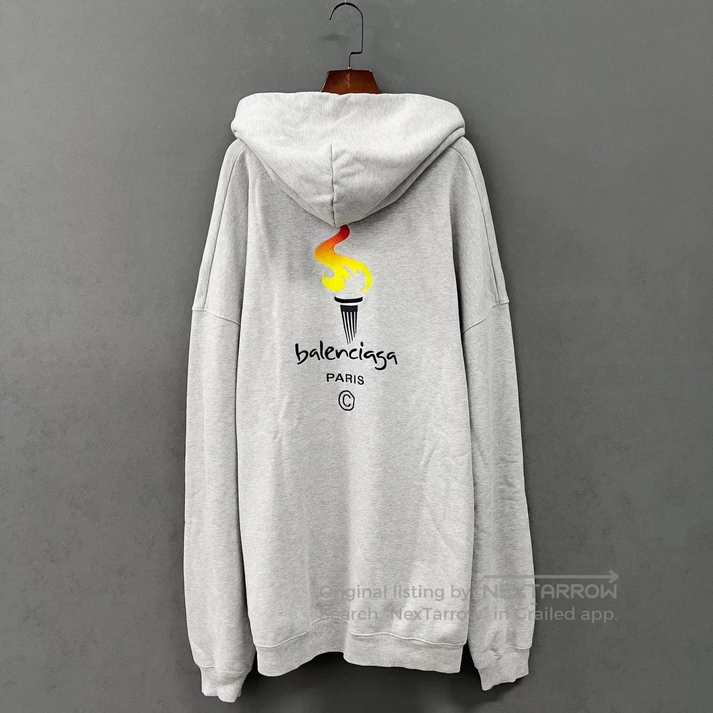 Balenciaga Balenciaga Limited Torch Embroidered Hoodie. Size US XS / EU 42 / 0 - 2 Thumbnail