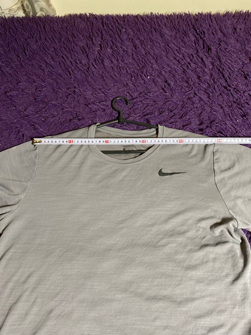 Nike × Vintage 90s Nike Central Swoosh Vintage Y2K Oversized Retro T-Shirt Size US M / EU 48-50 / 2 - 12 Thumbnail