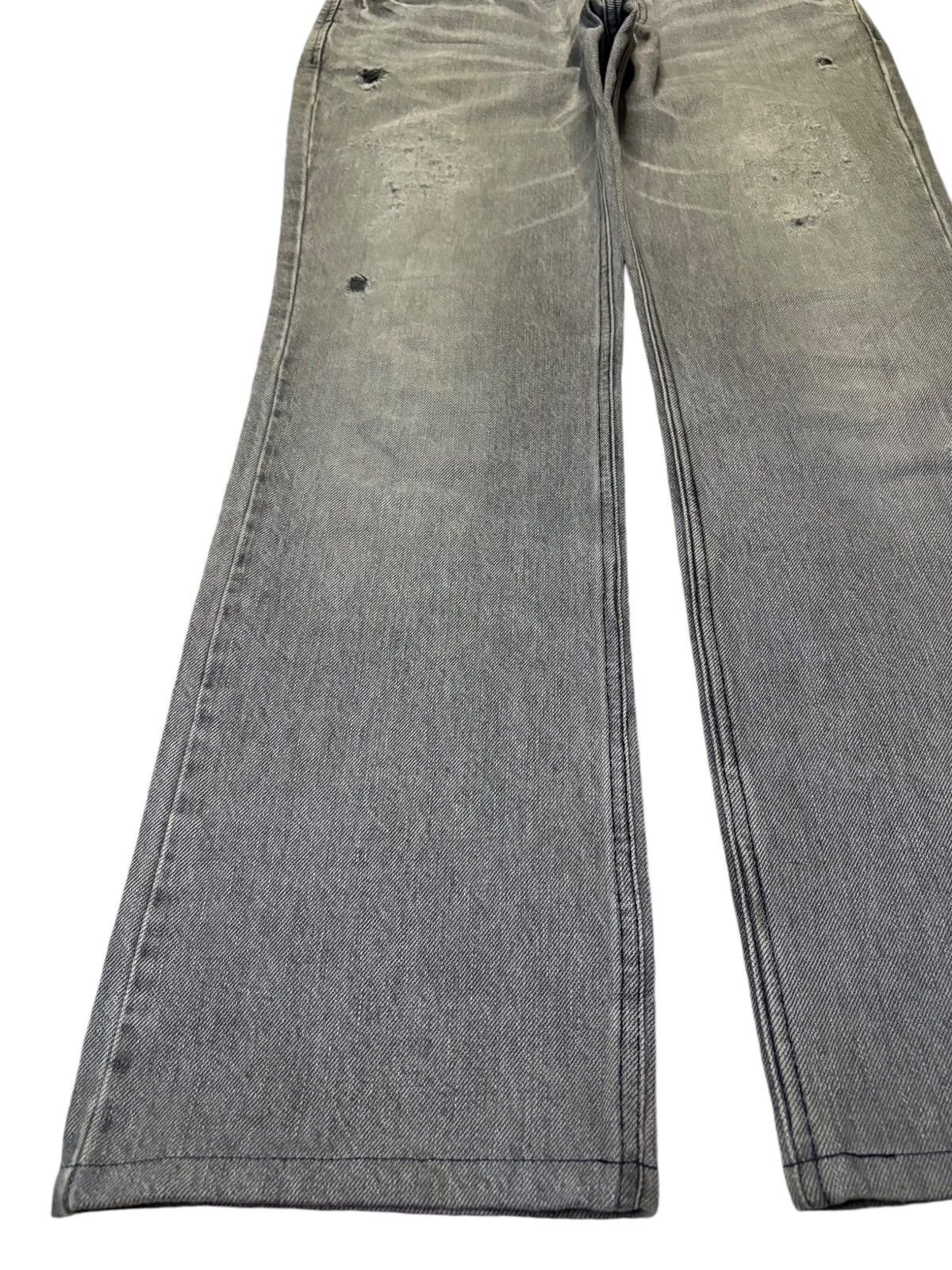 Japanese Brand Vintage Japanese Brand Faded Wash Distress Baggy Jeans Size US 33 - 6 Thumbnail