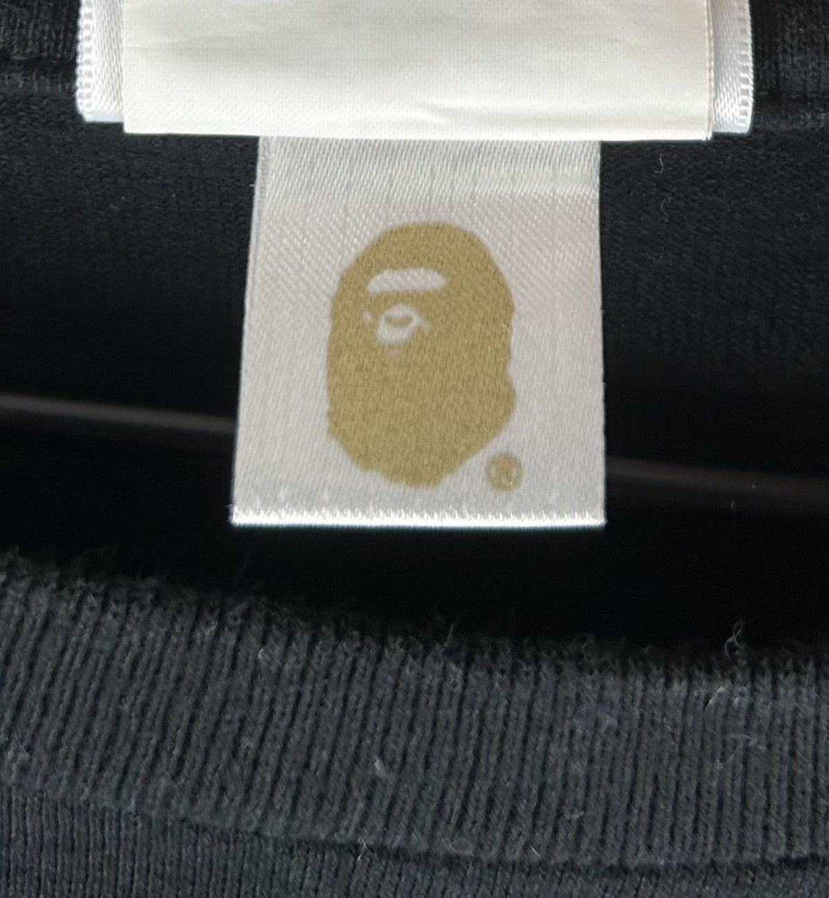 Bape Bape Hiragana Print L/S Tee Size US M / EU 48-50 / 2 - 8 Thumbnail