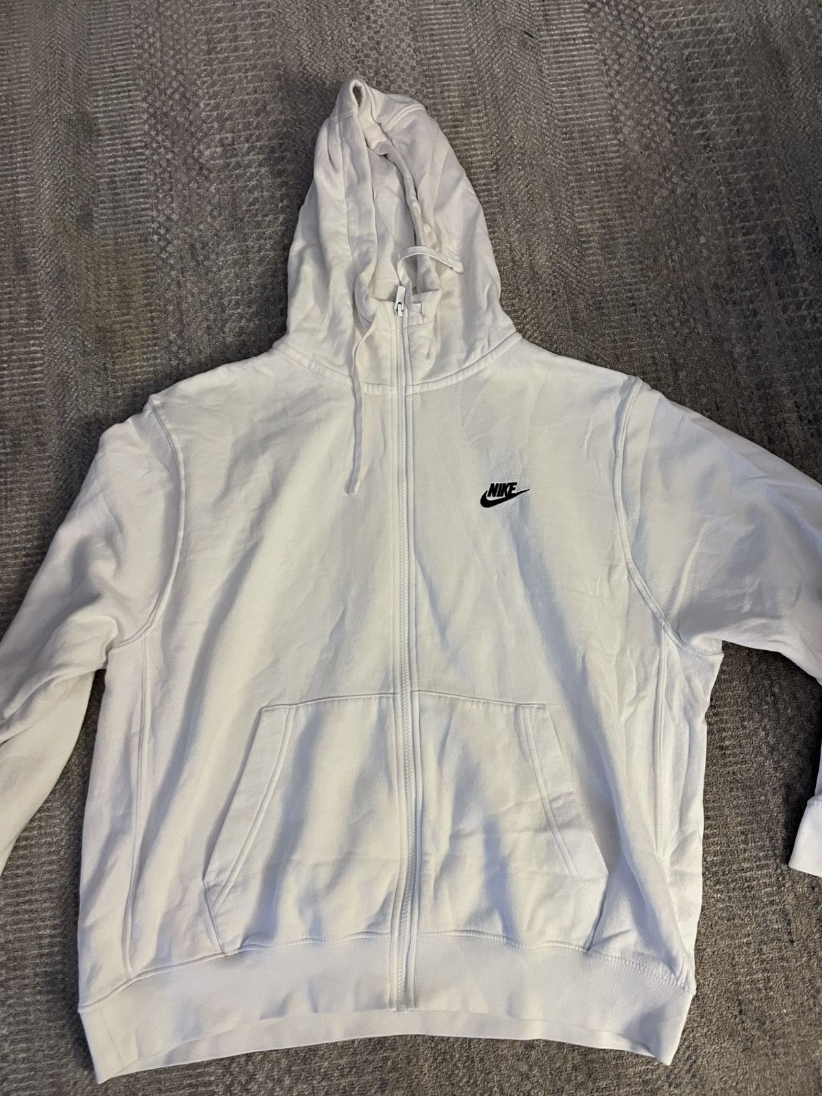 Nike Nike white sweatshirt. Size US L / EU 52-54 / 3 - 1 Preview