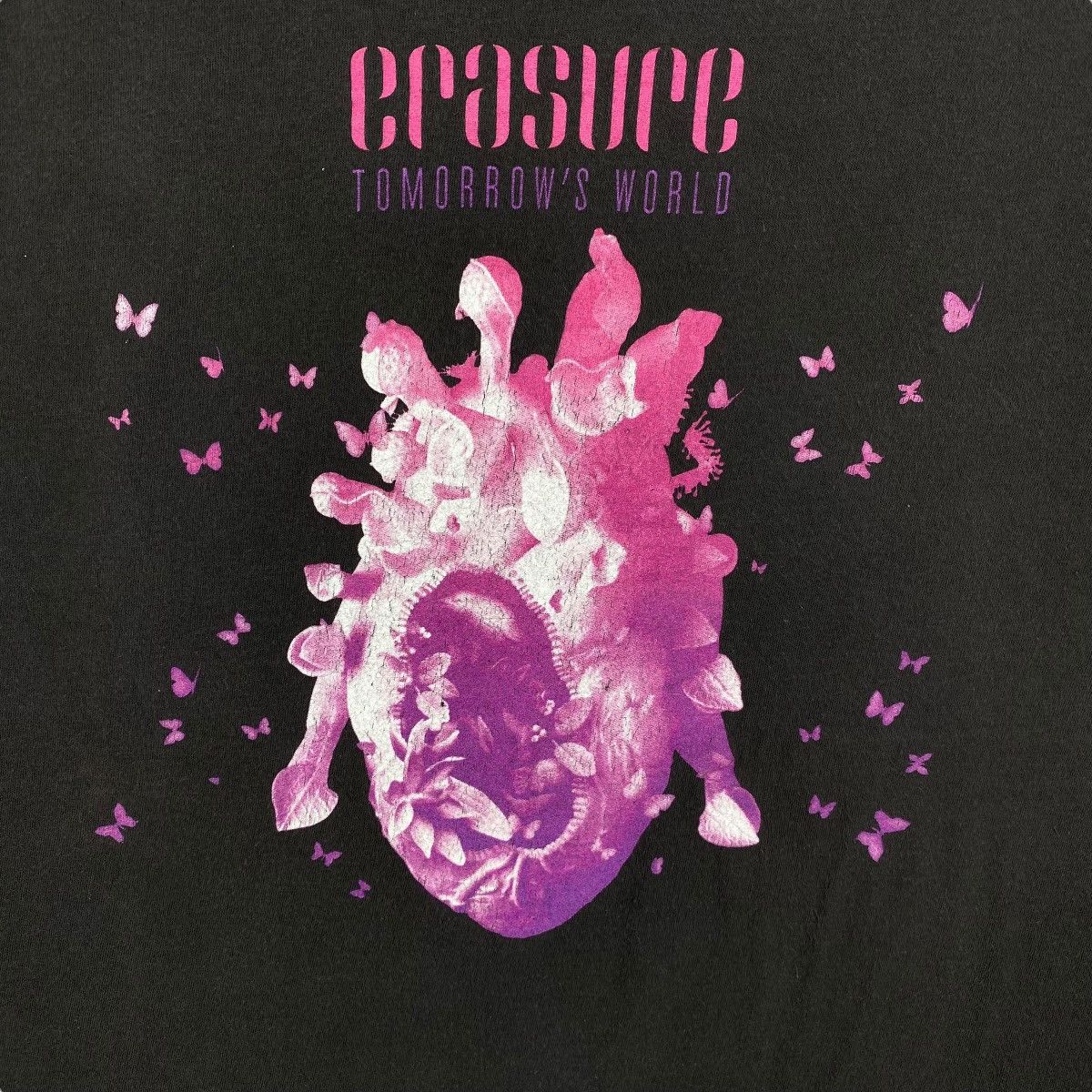 Band Tees × Vintage ERASURE Tomorrow's World Usa & Canada Tour 2011 Synth Pop Size US M / EU 48-50 / 2 - 2 Thumbnail