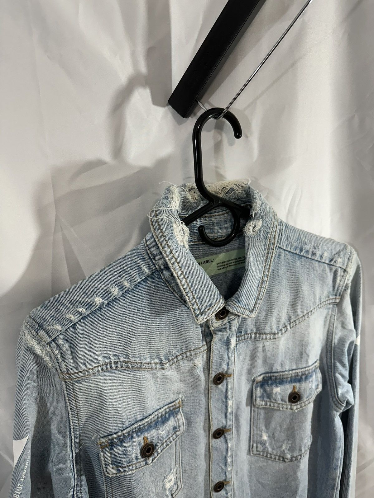 Off-White Off White Denim Shirt Size US XS / EU 42 / 0 - 4 Thumbnail