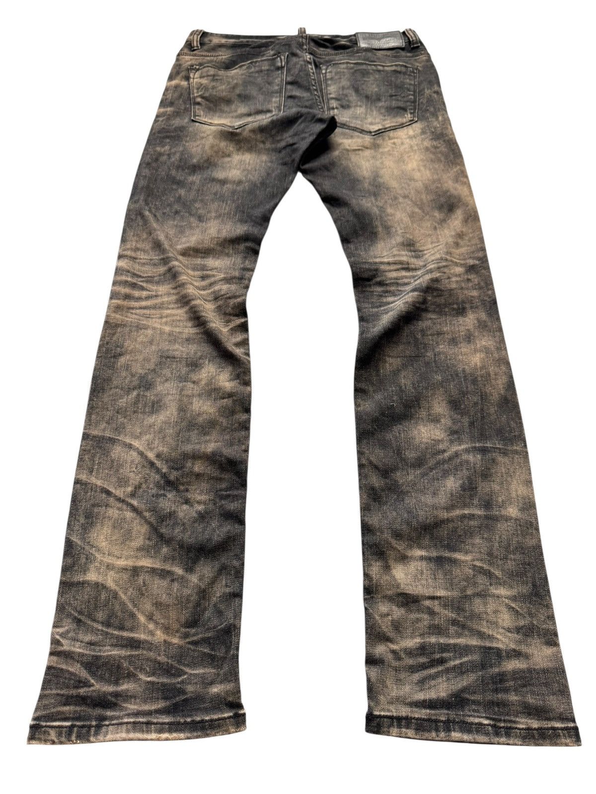 If Six Was Nine 00s in the attic acid wash stretch jeans Size US 31 - 7 Thumbnail