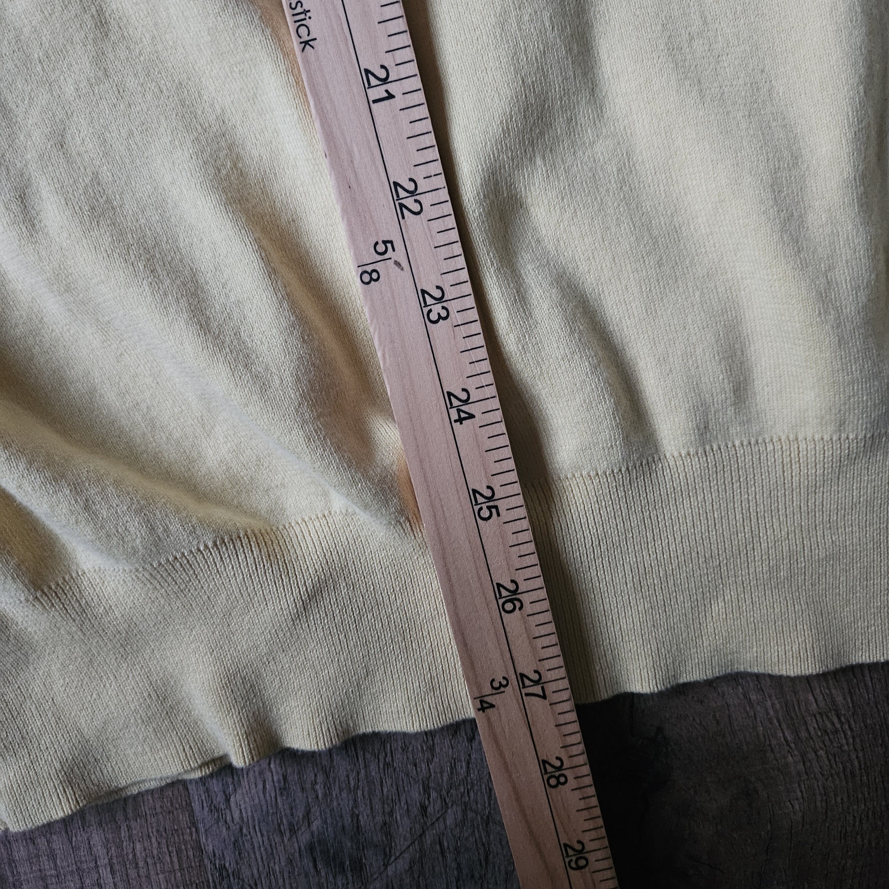Polo Ralph Lauren Polo Ralph Lauren Sweater Mens XXL Yellow V-Neck Size US XXL / EU 58 / 5 - 7 Thumbnail