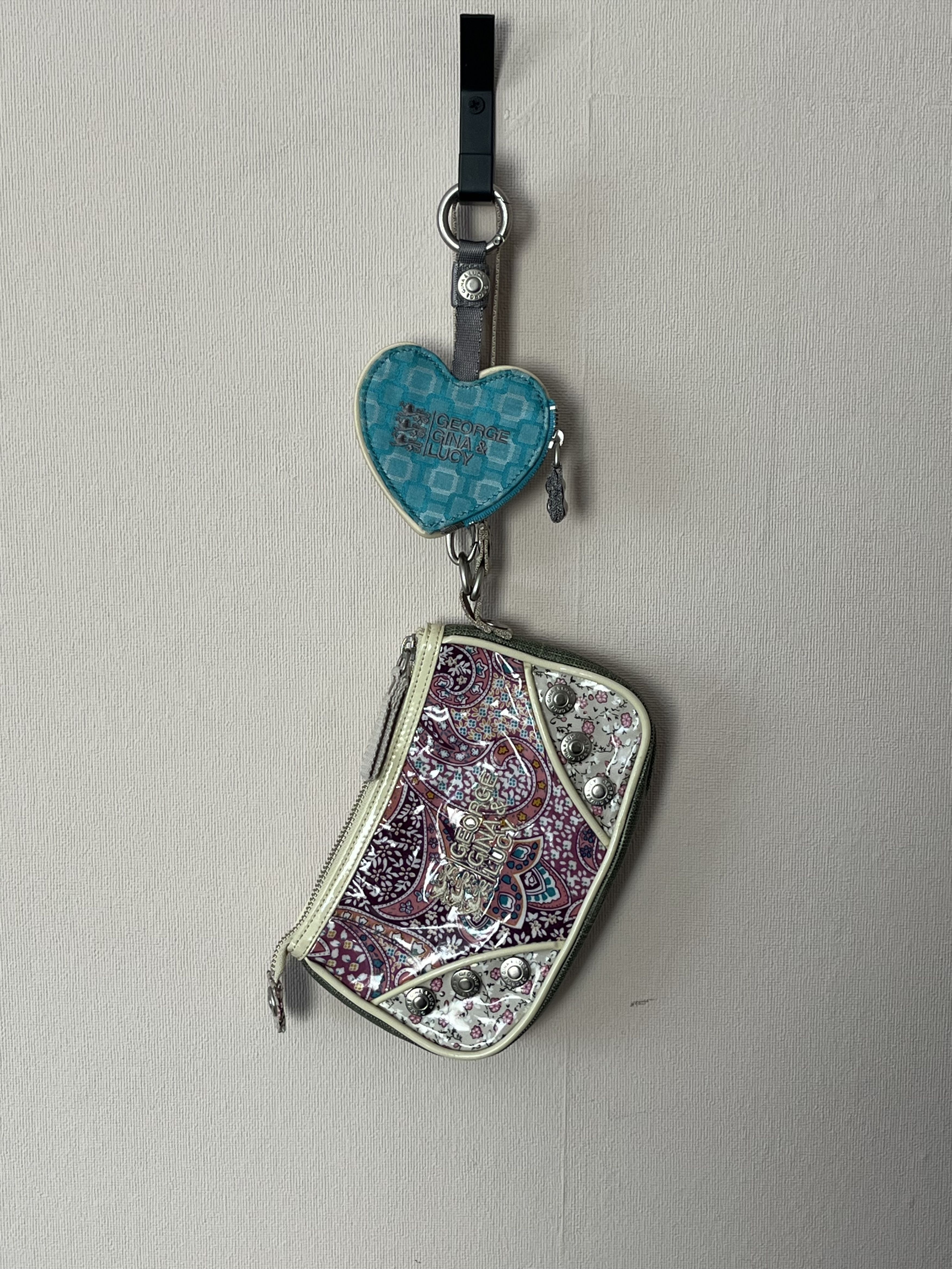 George Gina & Lucy George Gina & Lucy Wallet Coin Purse Keychain Paisley Y2K Size ONE SIZE - 1 Thumbnail