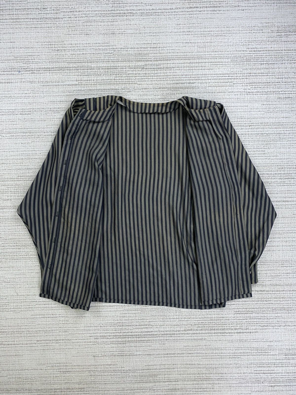Christian Dior Monsieur × Vintage Vintage Christian Dior Pret-A-Porter Striped Blouse Size M / US 6-8 / IT 42-44 - 5 Thumbnail