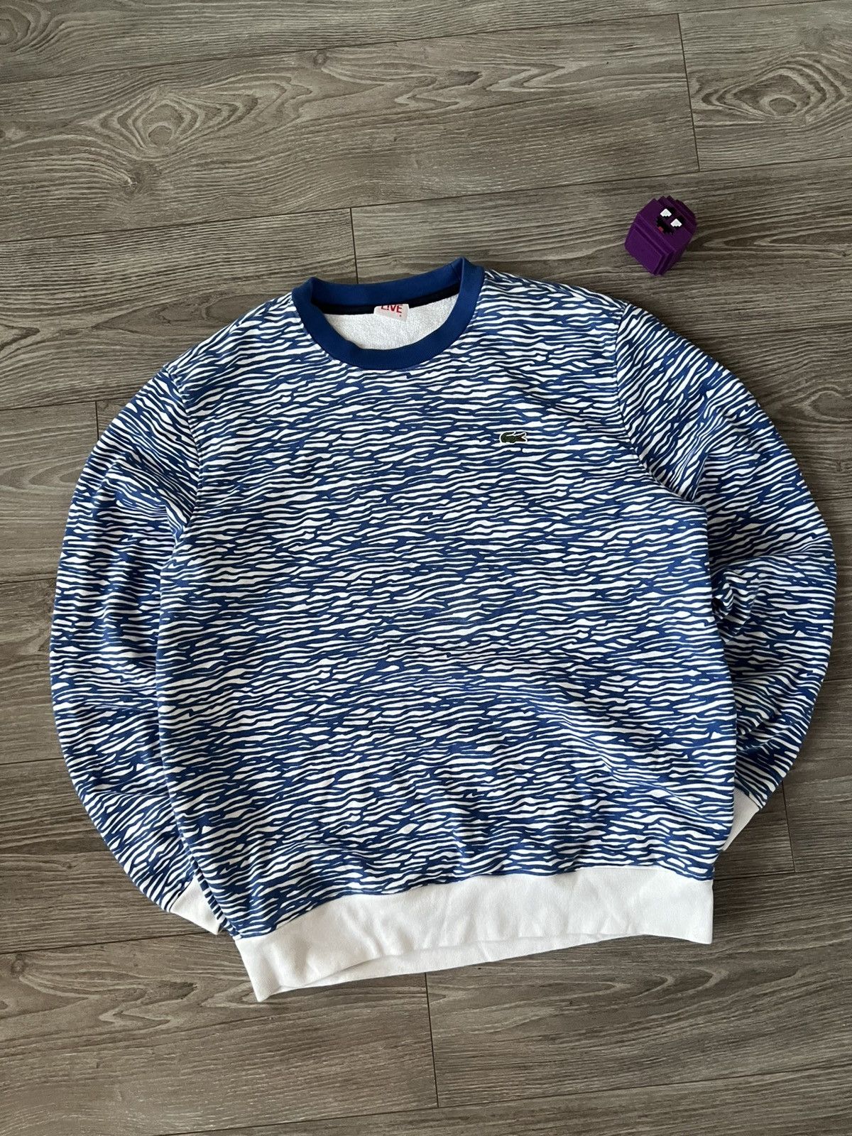 Lacoste Rare Limited Edition Lacoste Live Hong Kong Sweatshirt Size US L / EU 52-54 / 3 - 6 Thumbnail