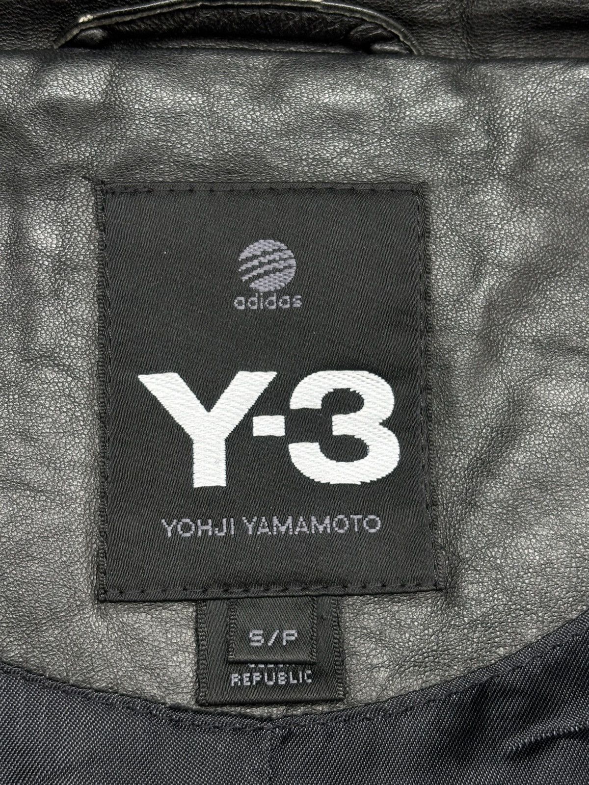 Y-3 A/W 2008 Y-3 Yohji Adidas Leather Puffer Ninja Jacket Size US L / EU 52-54 / 3 - 15 Thumbnail