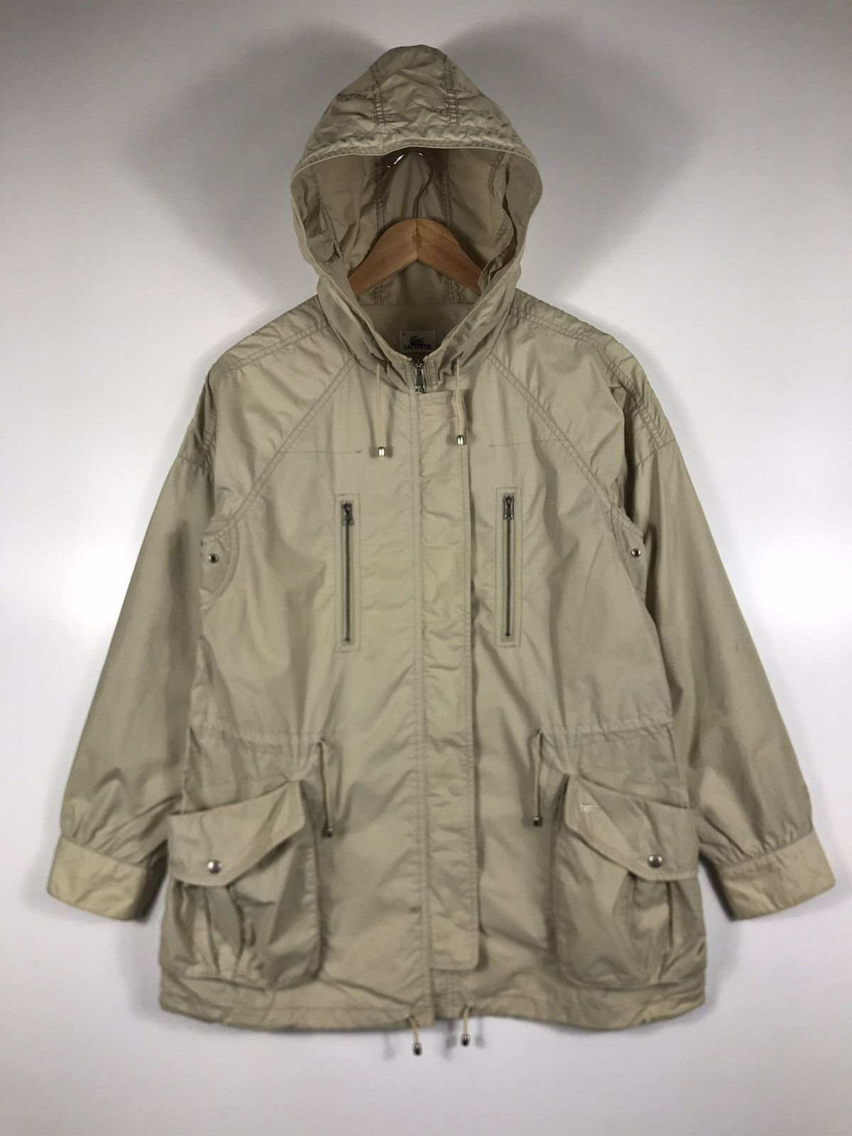 ⚡️Vintage Lacoste Hooded Parka Jacket