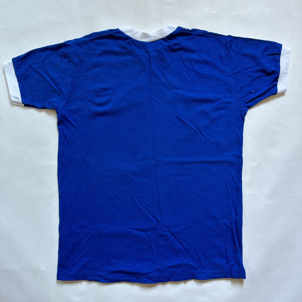 Vintage Vintage Ringer tee jersey crew cotton tee diamond pattern Size US S / EU 44-46 / 1 - 2 Thumbnail