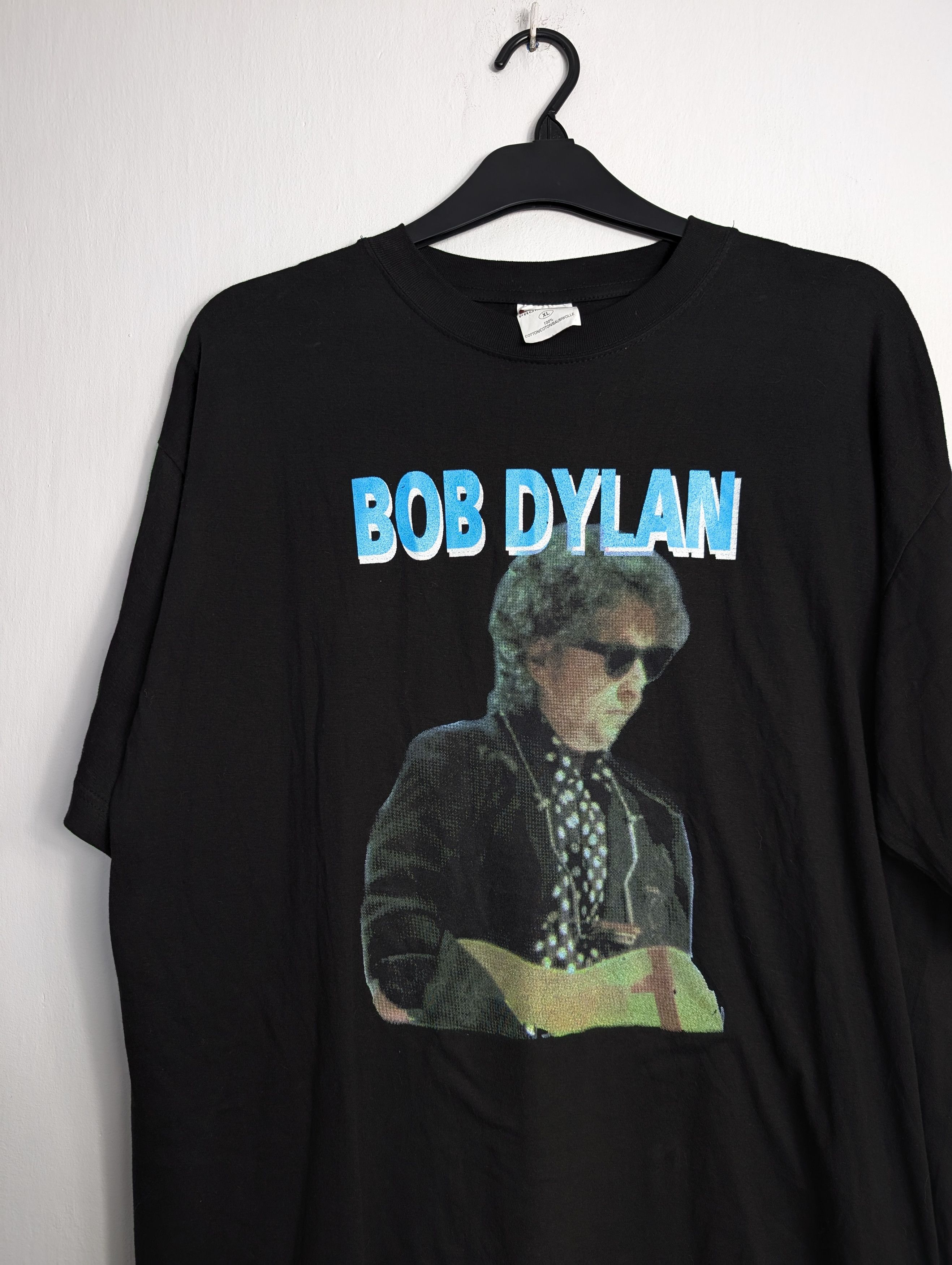 Band Tees Bob Dylan 2001 European Tour Tee Rare Vintage Size US XL / EU 56 / 4 - 2 Thumbnail