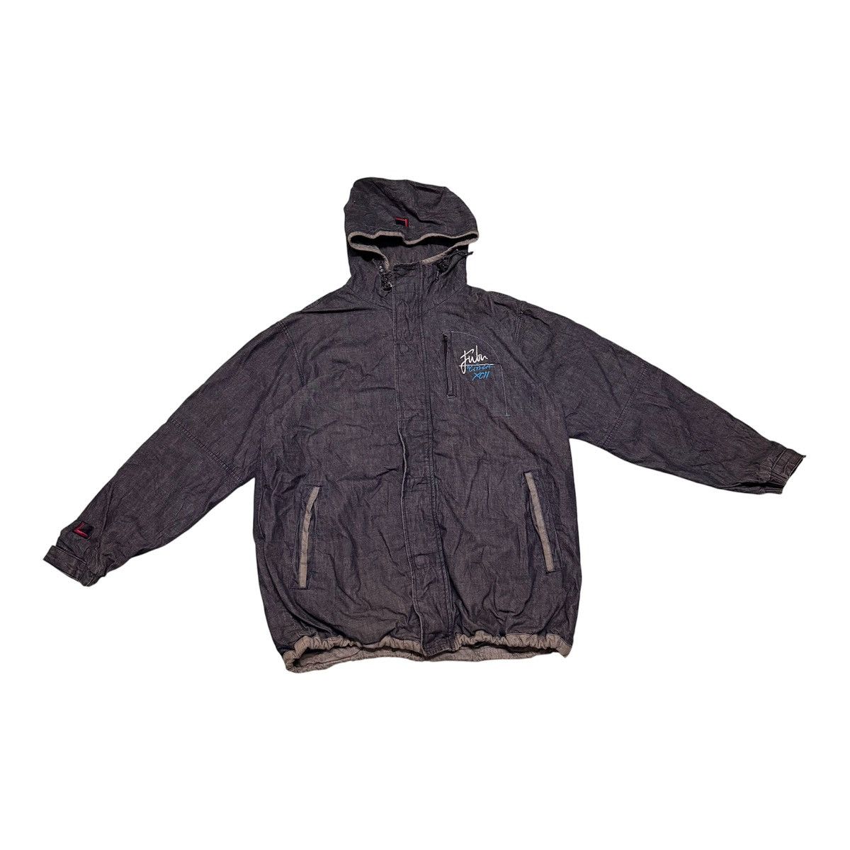 Fubu Denim Hoodie Jacket