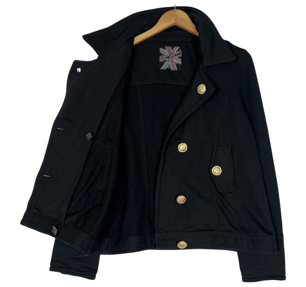 Dig Deep Vintage Double Breasted Cropped Jacket British Mod Military Size US L / EU 52-54 / 3 - 3 Thumbnail