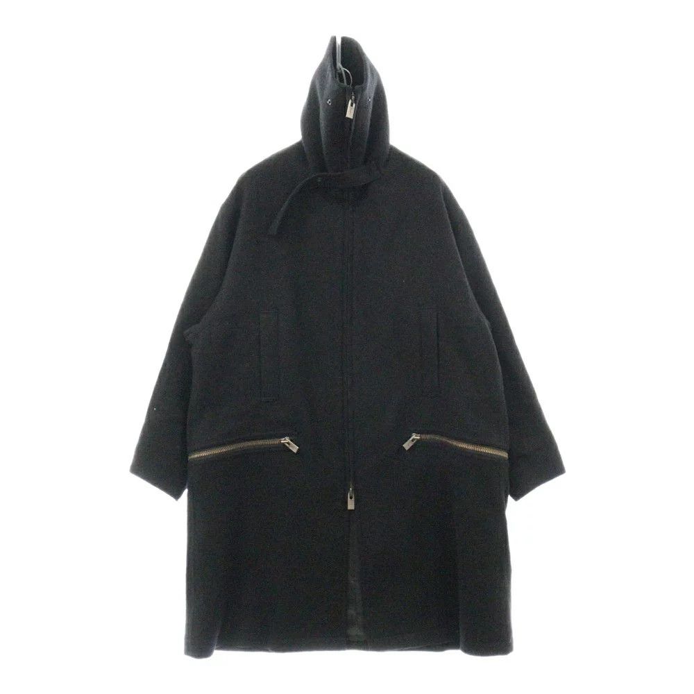Yohji Yamamoto Yohji Yamamoto Deformed Design Wool High Neck Coat Size US S / EU 44-46 / 1 - 1 Thumbnail