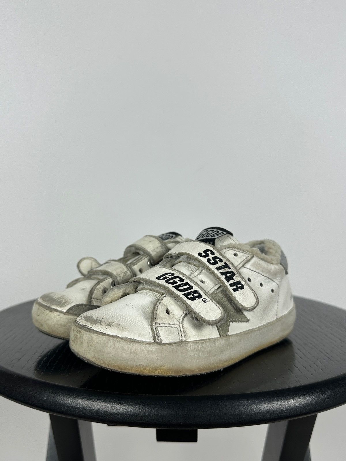 Golden Goose Kids Golden Goose GGDB Superstar Leather Sneakers Size US 4 / IT 34 - 12 Thumbnail