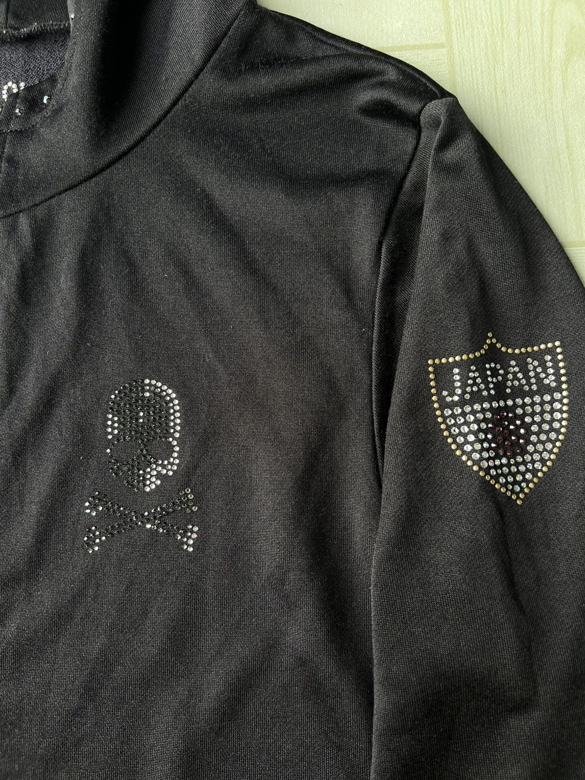 Roen Swarowski Skulls Japan Logo Pleasure Dome Goth Zipper Hoodie Size US M / EU 48-50 / 2 - 6 Thumbnail