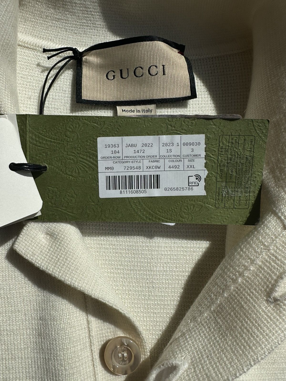 Gucci Gucci Collard Saeater Size US XXL / EU 58 / 5 - 2 Thumbnail