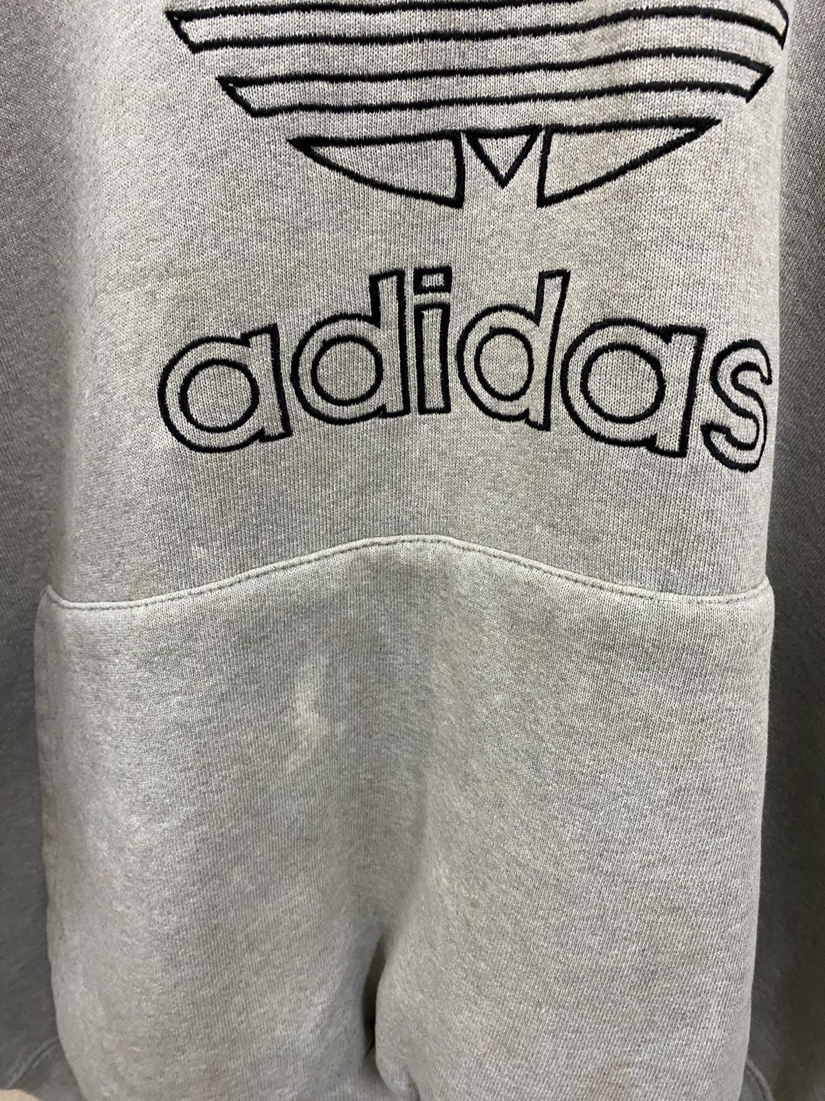 Adidas Vintage Adidas Big Logo Pullover Size US XL / EU 56 / 4 - 8 Thumbnail