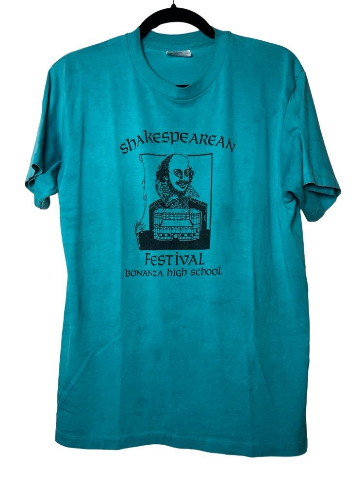 Vintage Vintage Shakespearean Festival Bonanza High School T-shirt Size US L / EU 52-54 / 3 - 1 Thumbnail