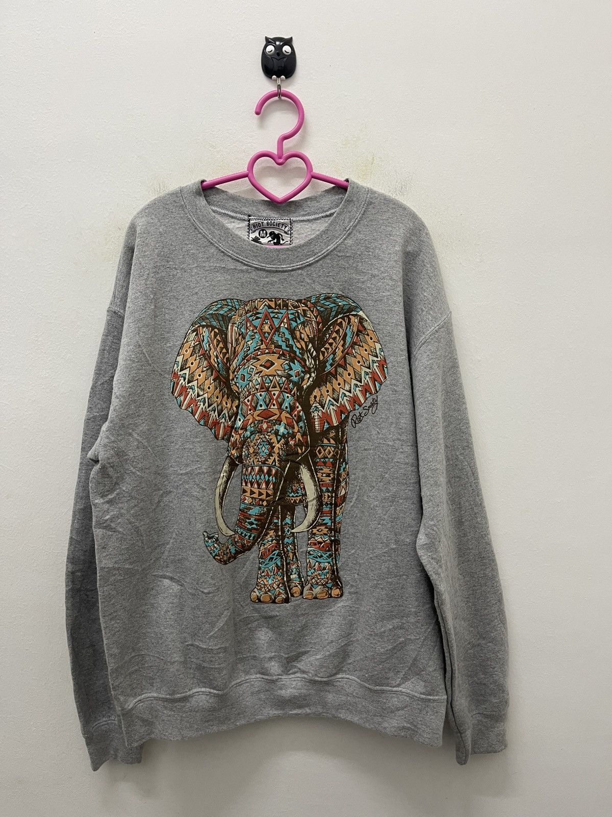 Riot Society Rare Vintage RIOT SOCIETY Navajo Elephant Size US M / EU 48-50 / 2 - 1 Thumbnail