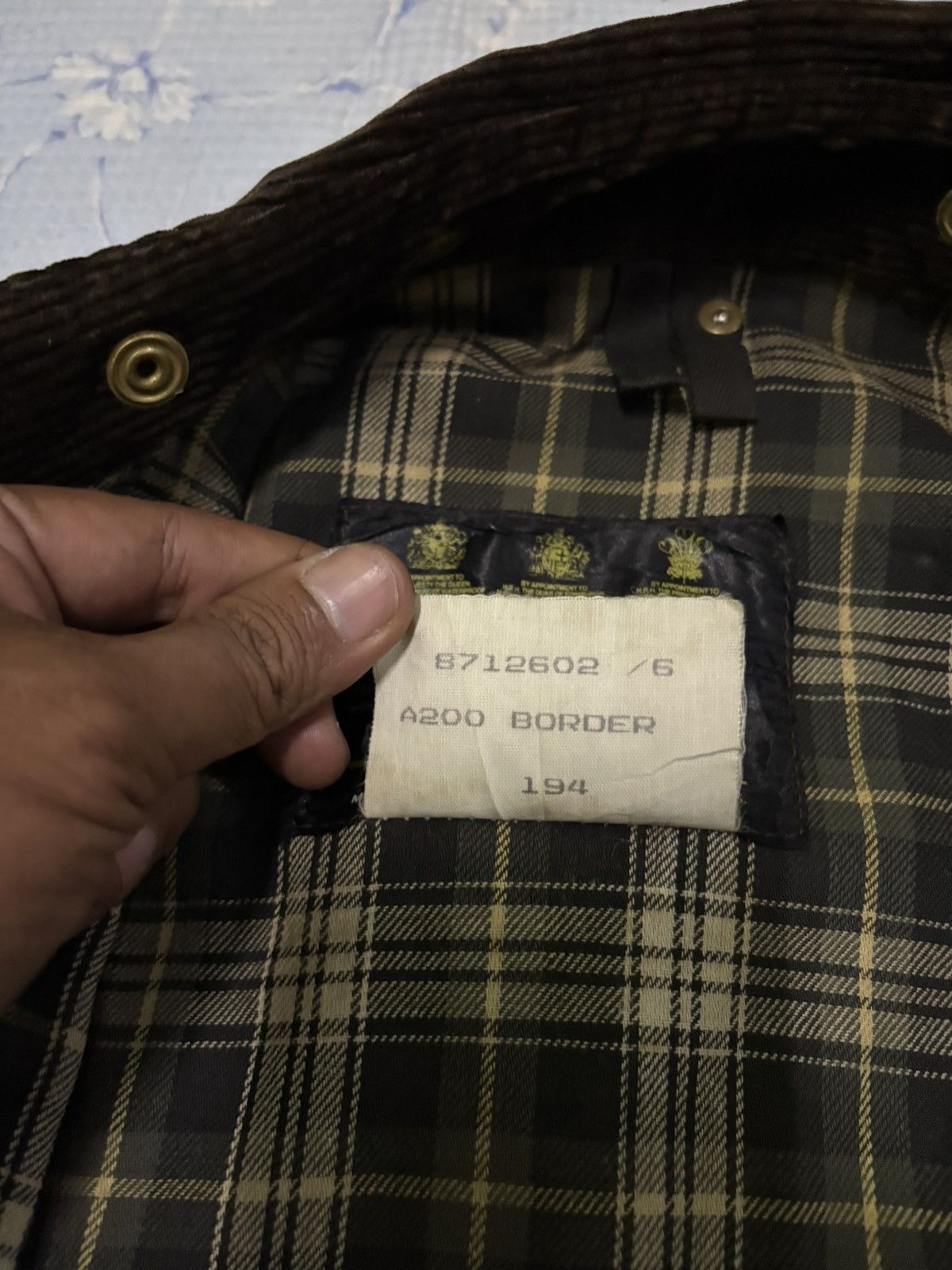 Barbour Barbour Border Cotton Waxed Jacket Hunting Jacket Size US L / EU 52-54 / 3 - 13 Thumbnail
