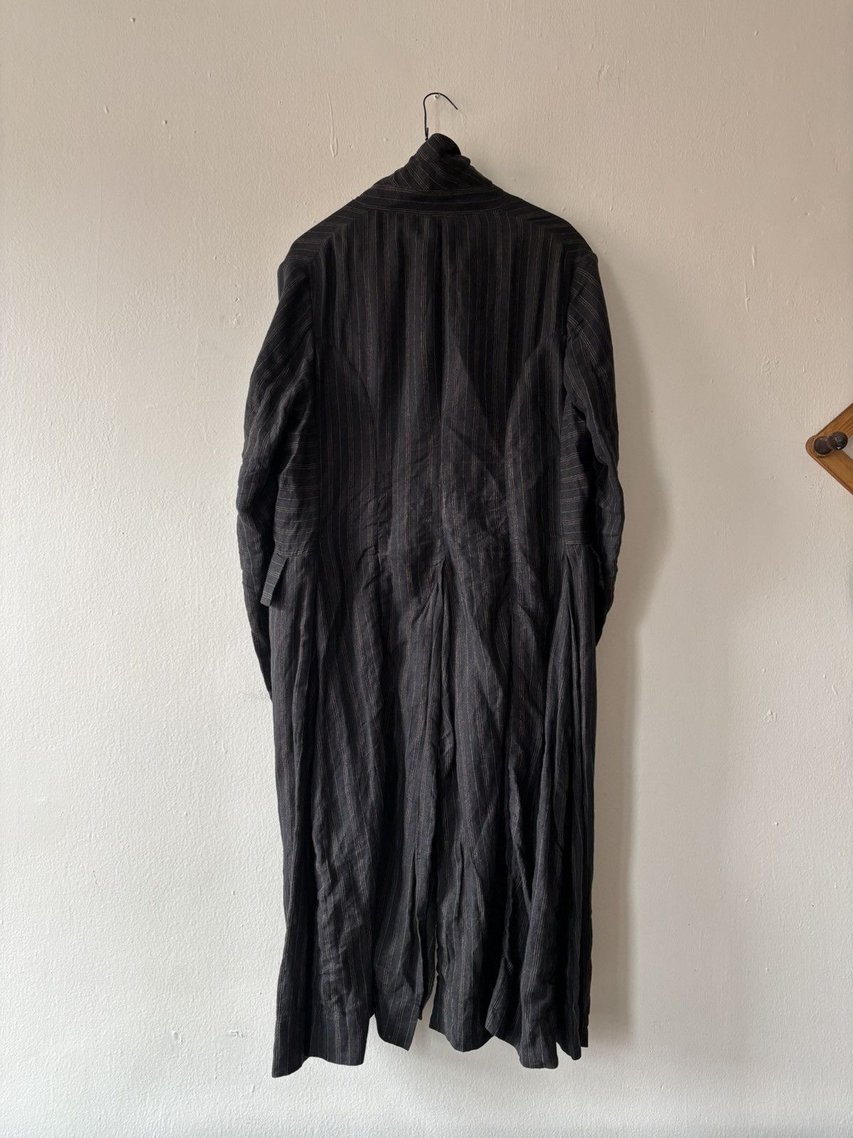 John Alexander Skelton Linen single breasted frock coat Size US M / EU 48-50 / 2 - 5 Thumbnail