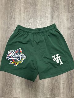 MLB, Shorts, Mlb Mens Black La World Series Hmdd Baseball Drawstring  Athletic Short Size L