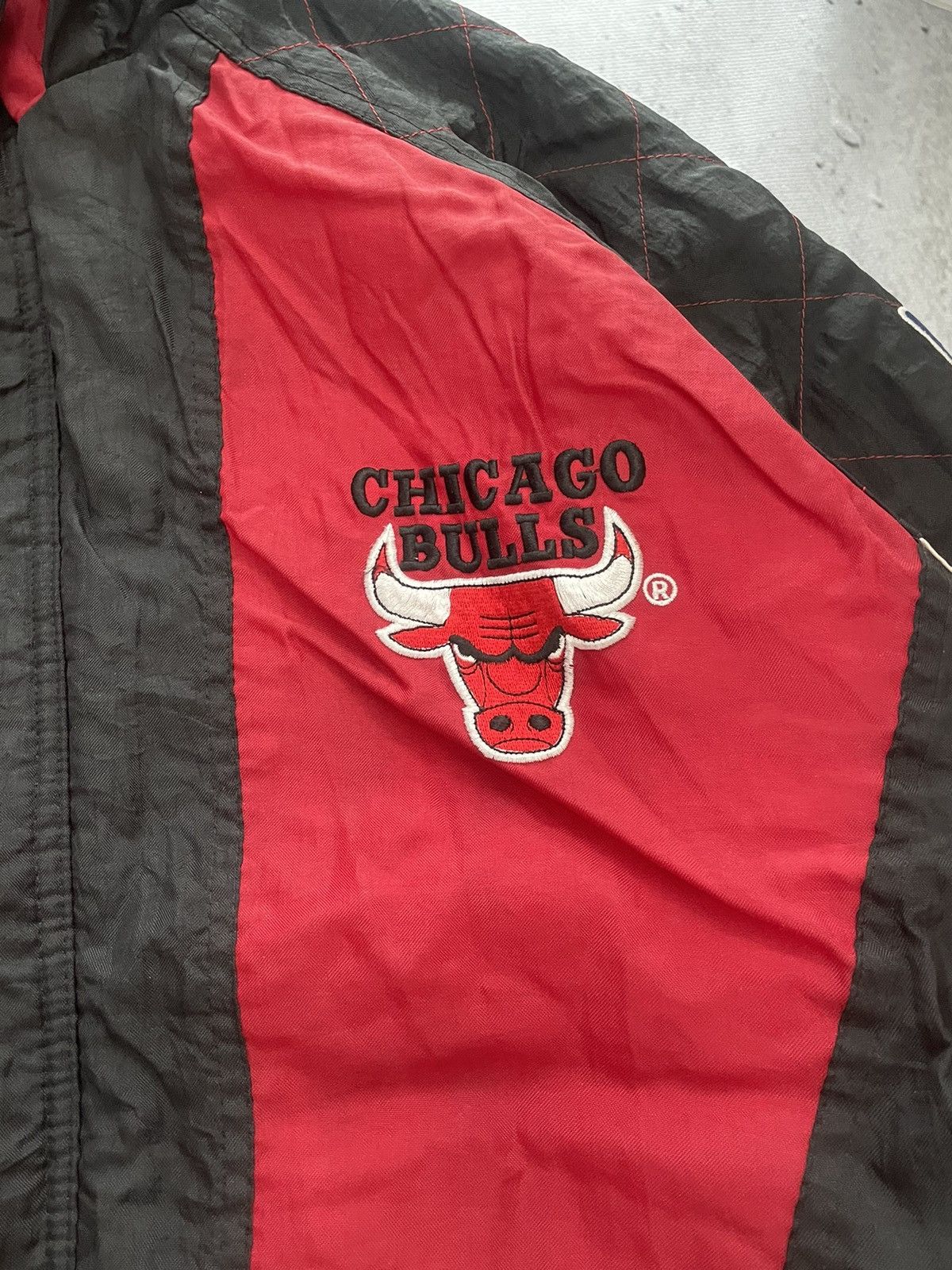 NBA × Starter × Vintage Rare NBA Chicago Bulls Jacket Bomber vintage 90’s Size US XL / EU 56 / 4 - 6 Thumbnail