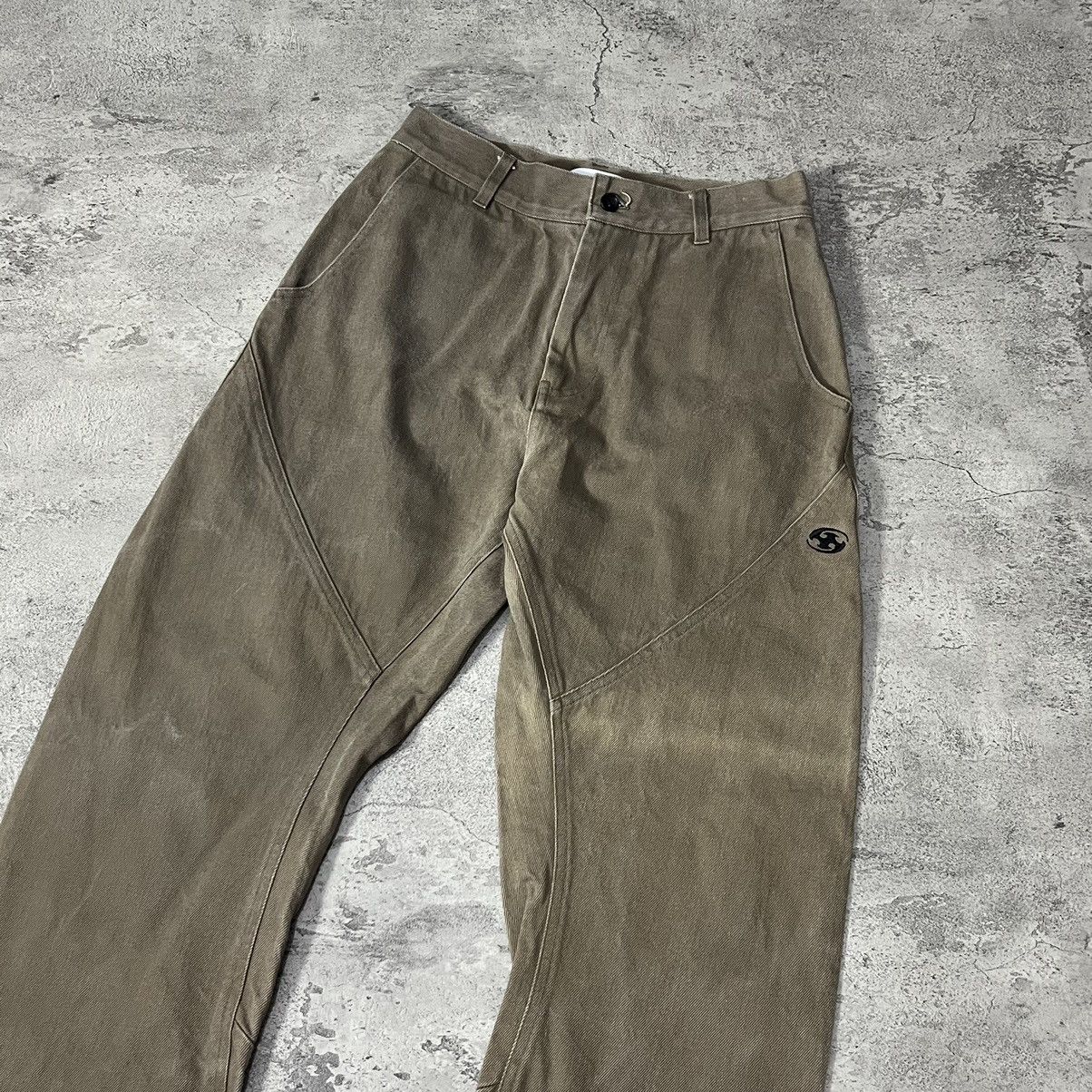 Other San San Gear Asymmetrical Zip Trousers- Brown Size US 28 / EU 44 - 4 Thumbnail