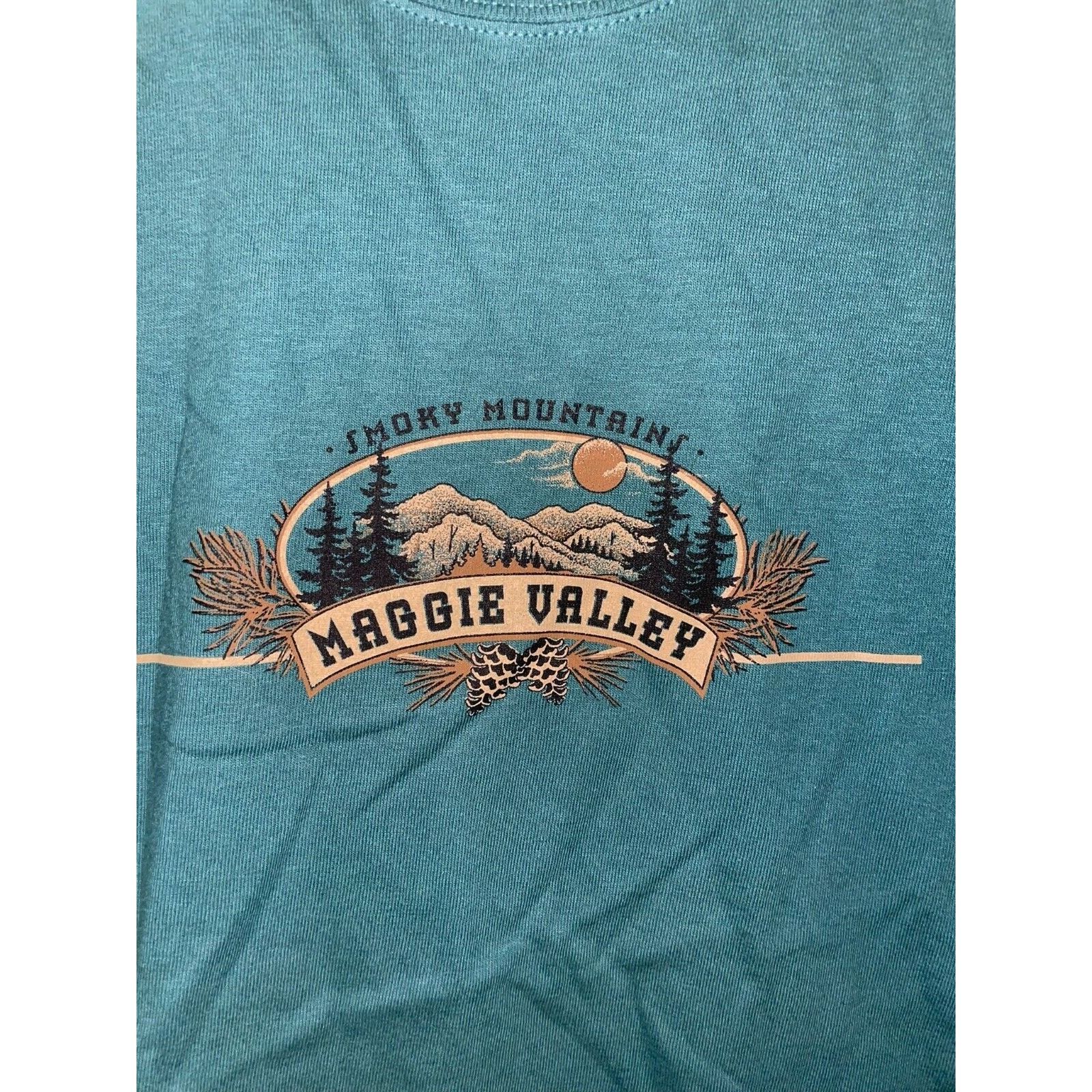 Anvil Vintage Maggie Valley Shirt Smoky Mountains Tee VTG 90s M Size US M / EU 48-50 / 2 - 2 Thumbnail