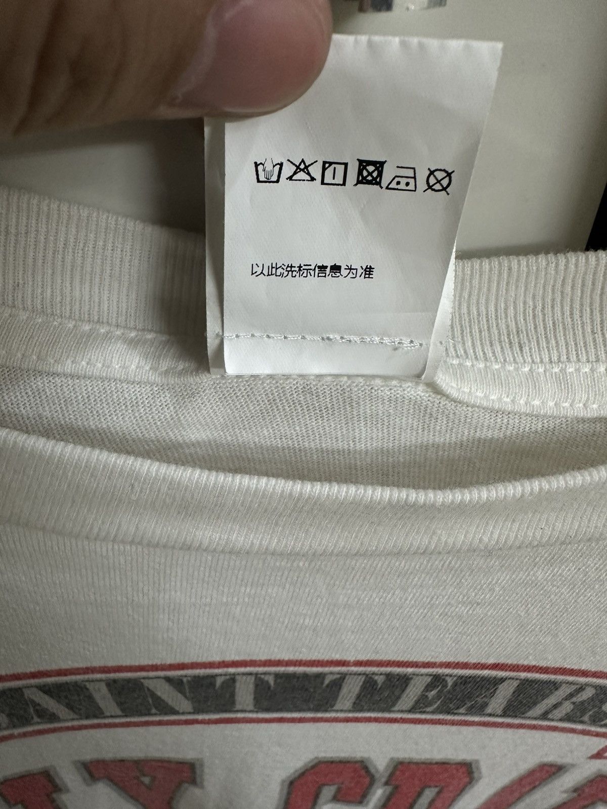 DENIM TEARS × Japanese Brand × Saint Michael (SOLD) Saint Mx6 x Denim Tears Tshirt Size US M / EU 48-50 / 2 - 5 Thumbnail
