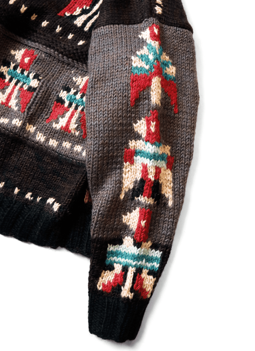 Kapital Hand Knit Santo Domingo Couchin Crew Sweater Size US L / EU 52-54 / 3 - 6 Thumbnail