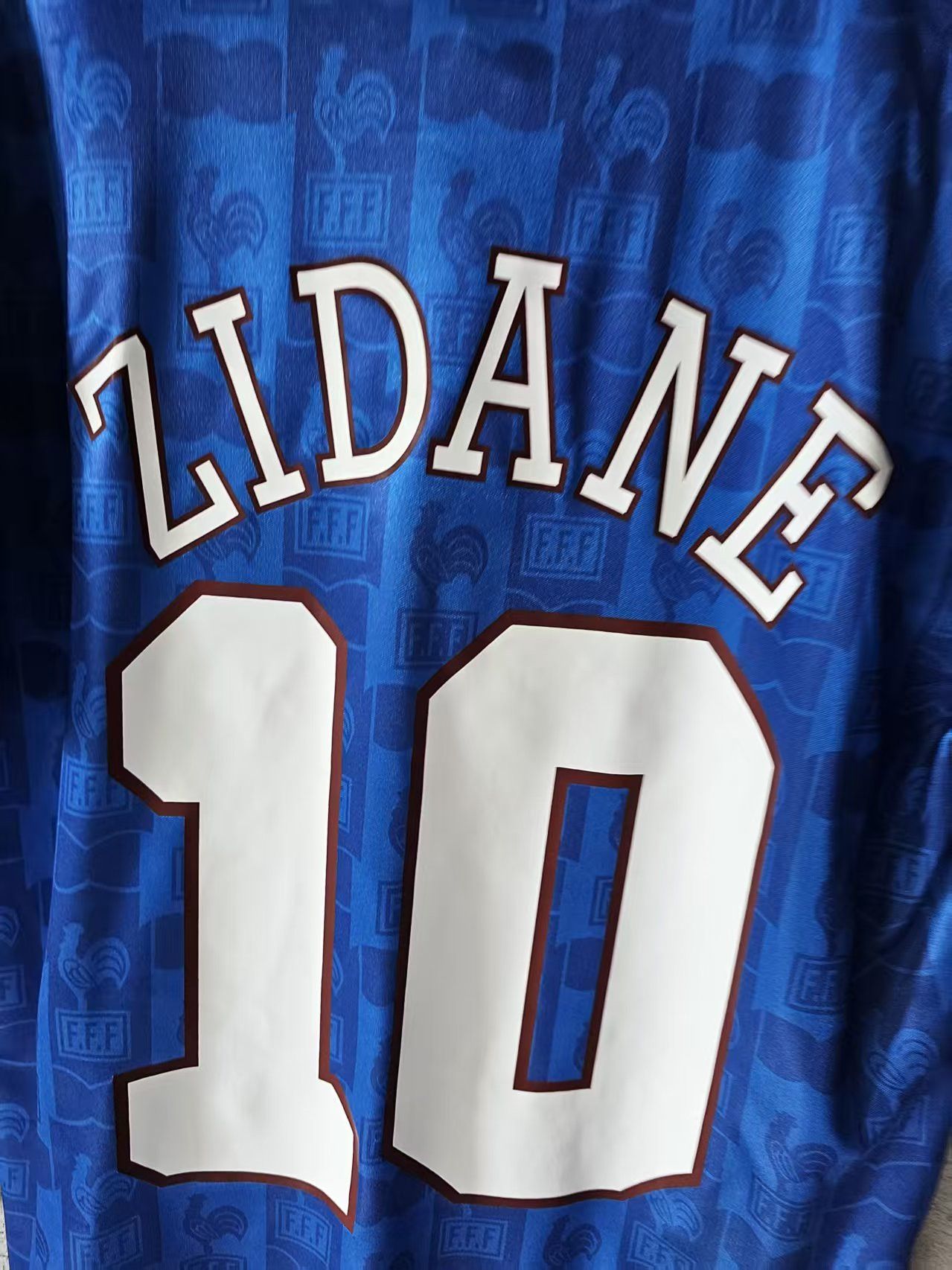 Other 1996 France Zidane Jersey Home Size US XL / EU 56 / 4 - 6 Thumbnail
