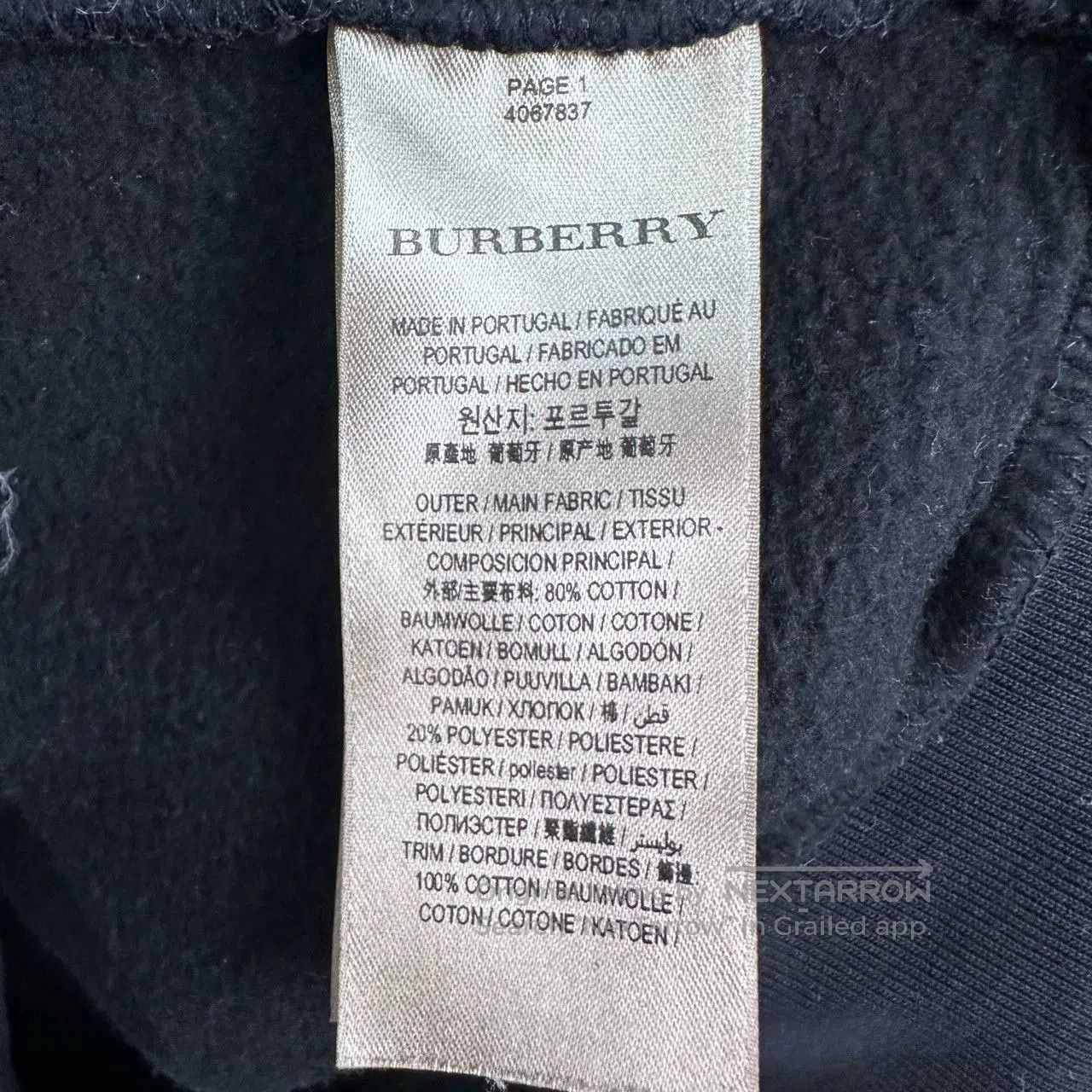 Burberry burberry classic embroidered logo hoodie. Size US S / EU 44-46 / 1 - 5 Thumbnail