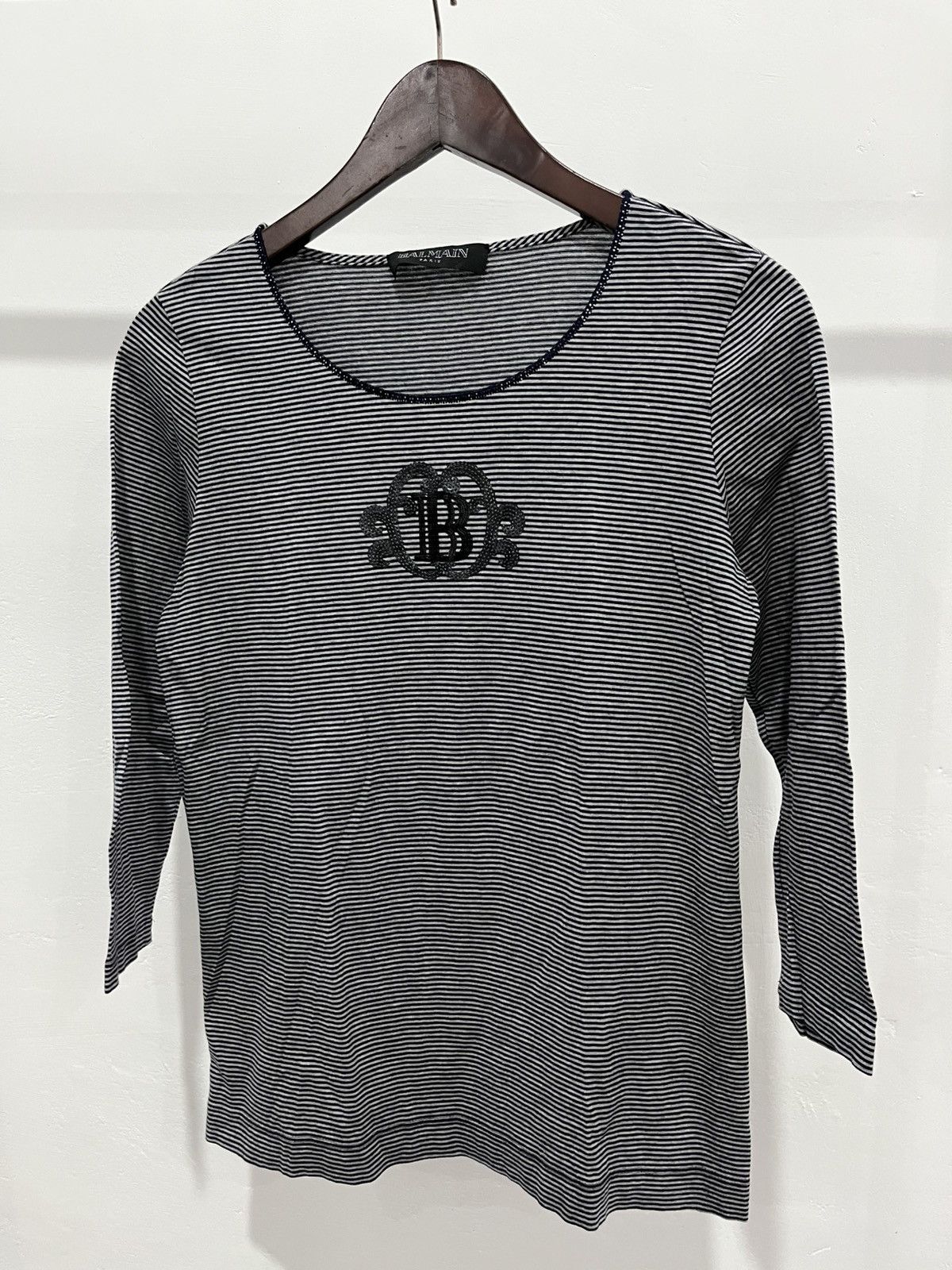 Balmain Balmain decarnin era raglan tee Size S / US 4 / IT 40 - 1 Thumbnail