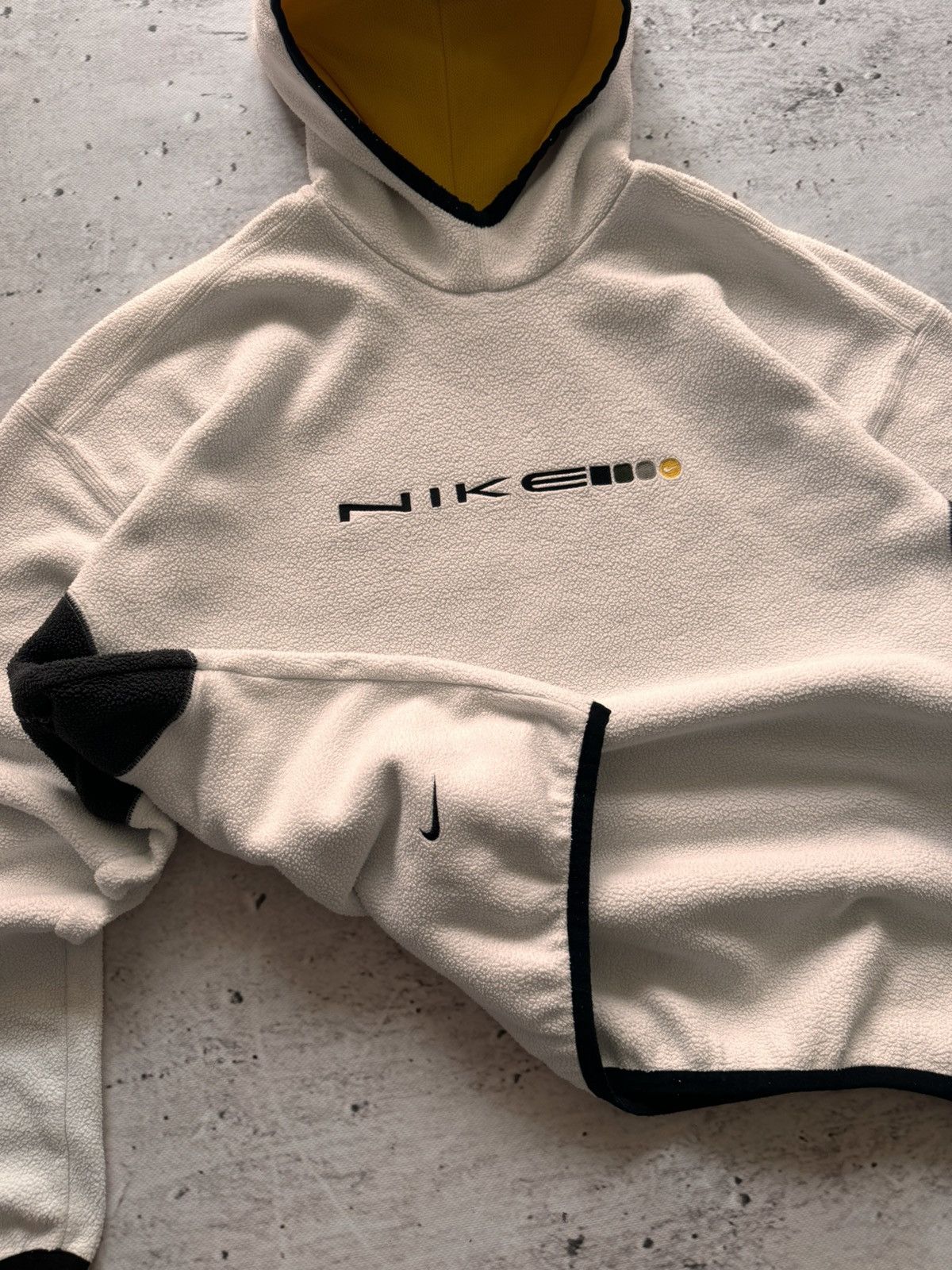 Nike × Vintage NIKE VINTAGE CENTER LOGO OVERSIZE BOXY HOODIE Size US XL / EU 56 / 4 - 5 Thumbnail