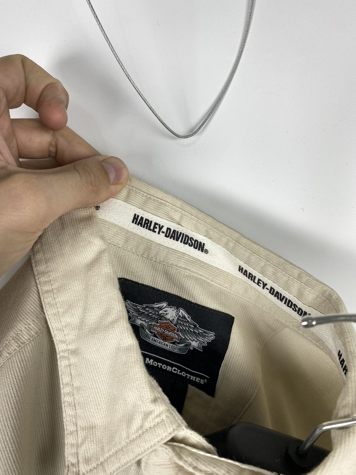 Harley Davidson Harley Davidson Shirt Button Up Embroidery Logo size M Size US M / EU 48-50 / 2 - 8 Thumbnail