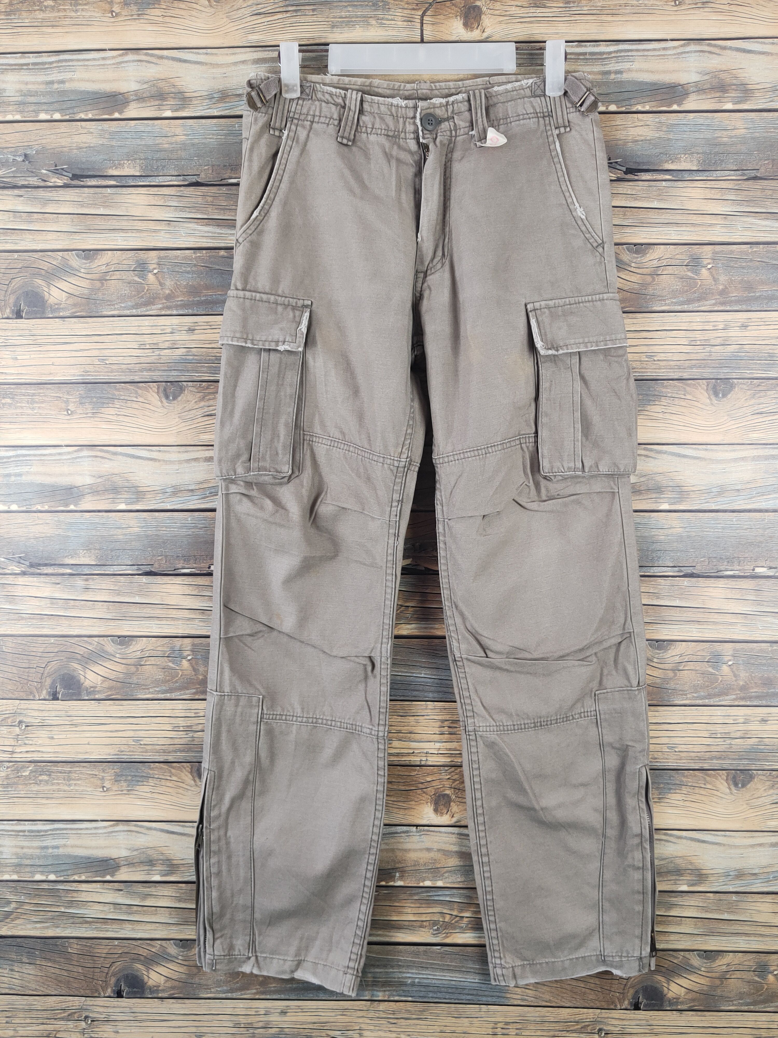 DL Jungle Storm Olive Faded Multipocket Cargo Pants #450