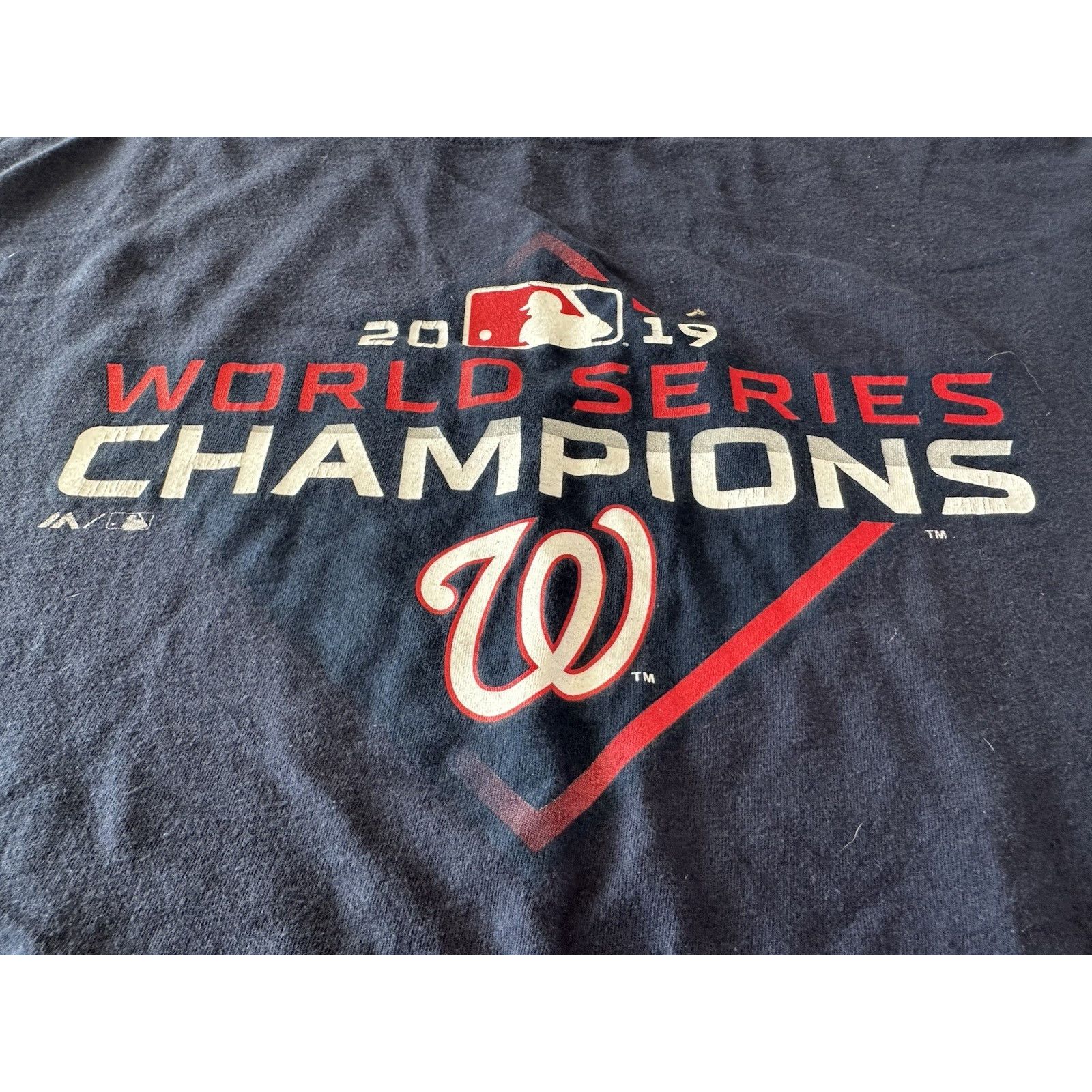 Majestic Majestic 2XL T-Shirt Washington Nationals 2019 World Series Size US XXL / EU 58 / 5 - 2 Thumbnail