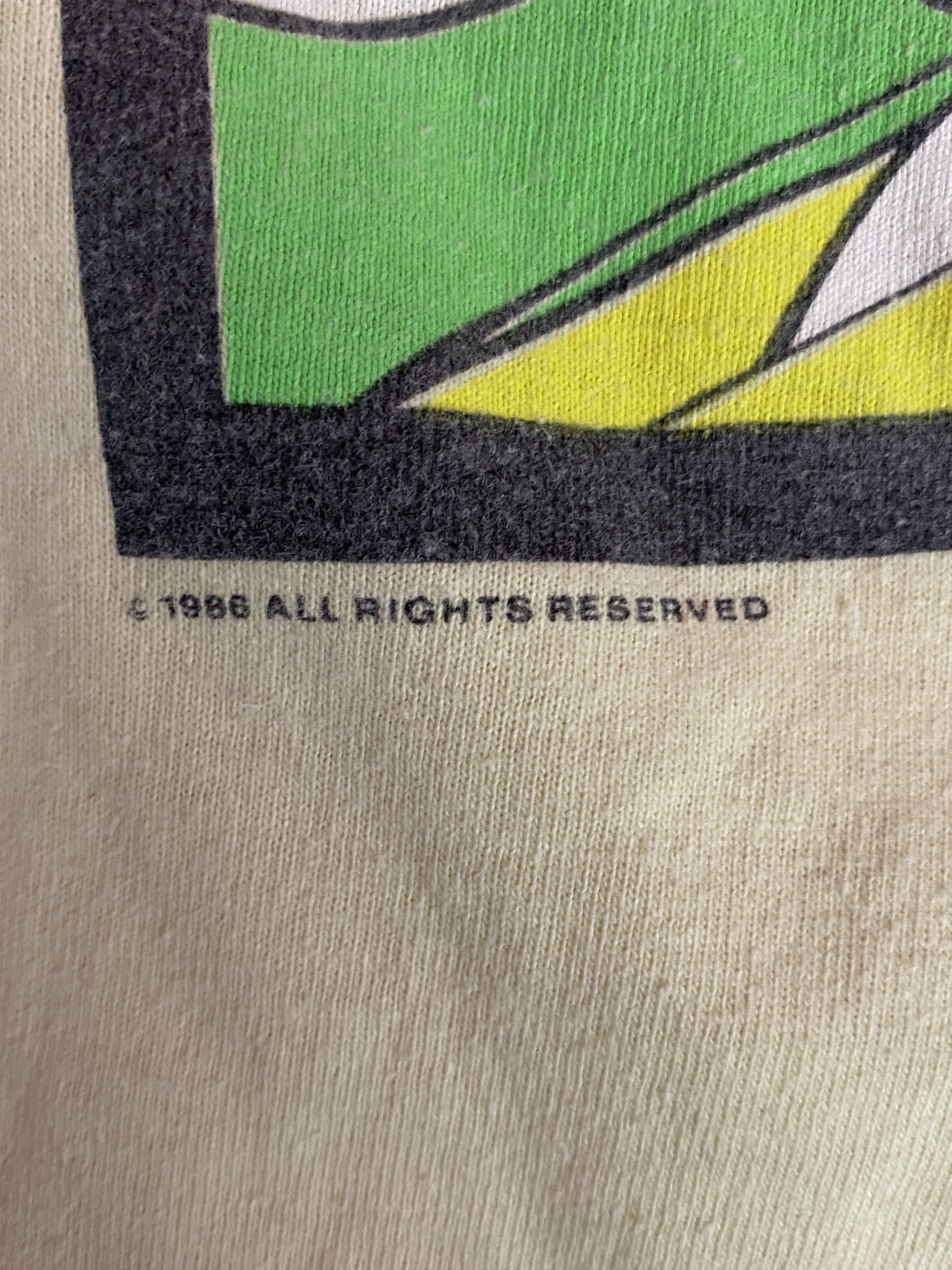 Vintage 1986 All Rights Reserved Vintage Men's Long Sleeve - S Size US S / EU 44-46 / 1 - 5 Thumbnail