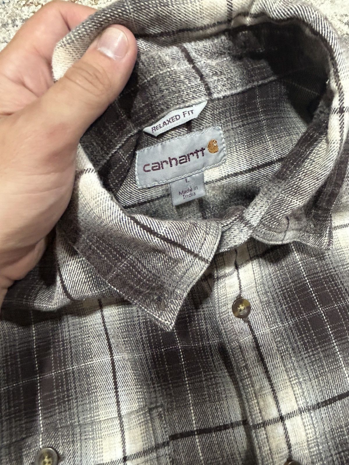 Carhartt Carhartt Plaid Flannel Size US L / EU 52-54 / 3 - 4 Thumbnail