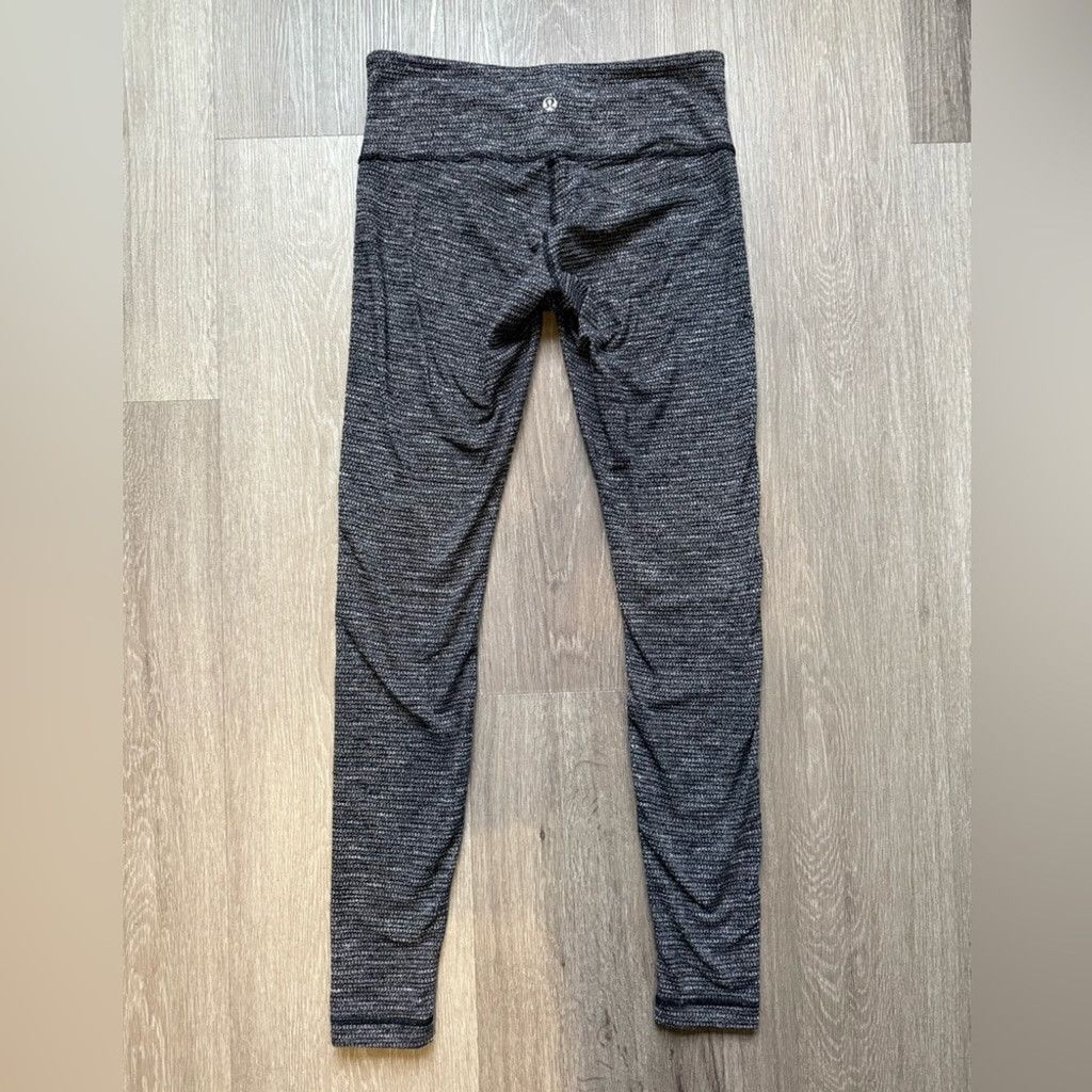 Lululemon lululemon athletica Wunder Under Pants Coco Pique Leggings Size 30" / US 8 / IT 44 - 2 Thumbnail