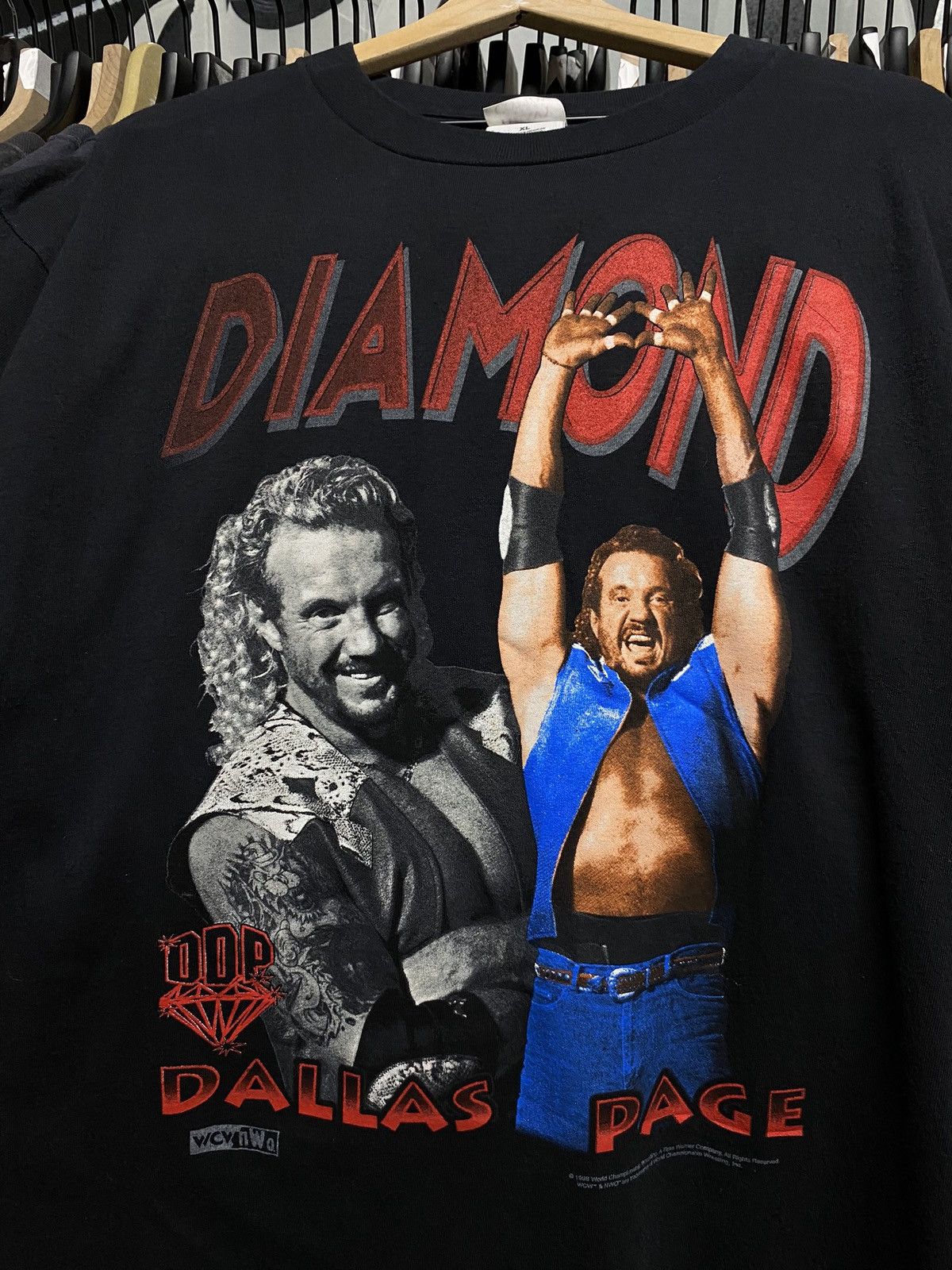 Vintage Vintage 1998 WWF Diamond Dallas Page Wrestling Shirt XLarge Size US XL / EU 56 / 4 - 2 Thumbnail