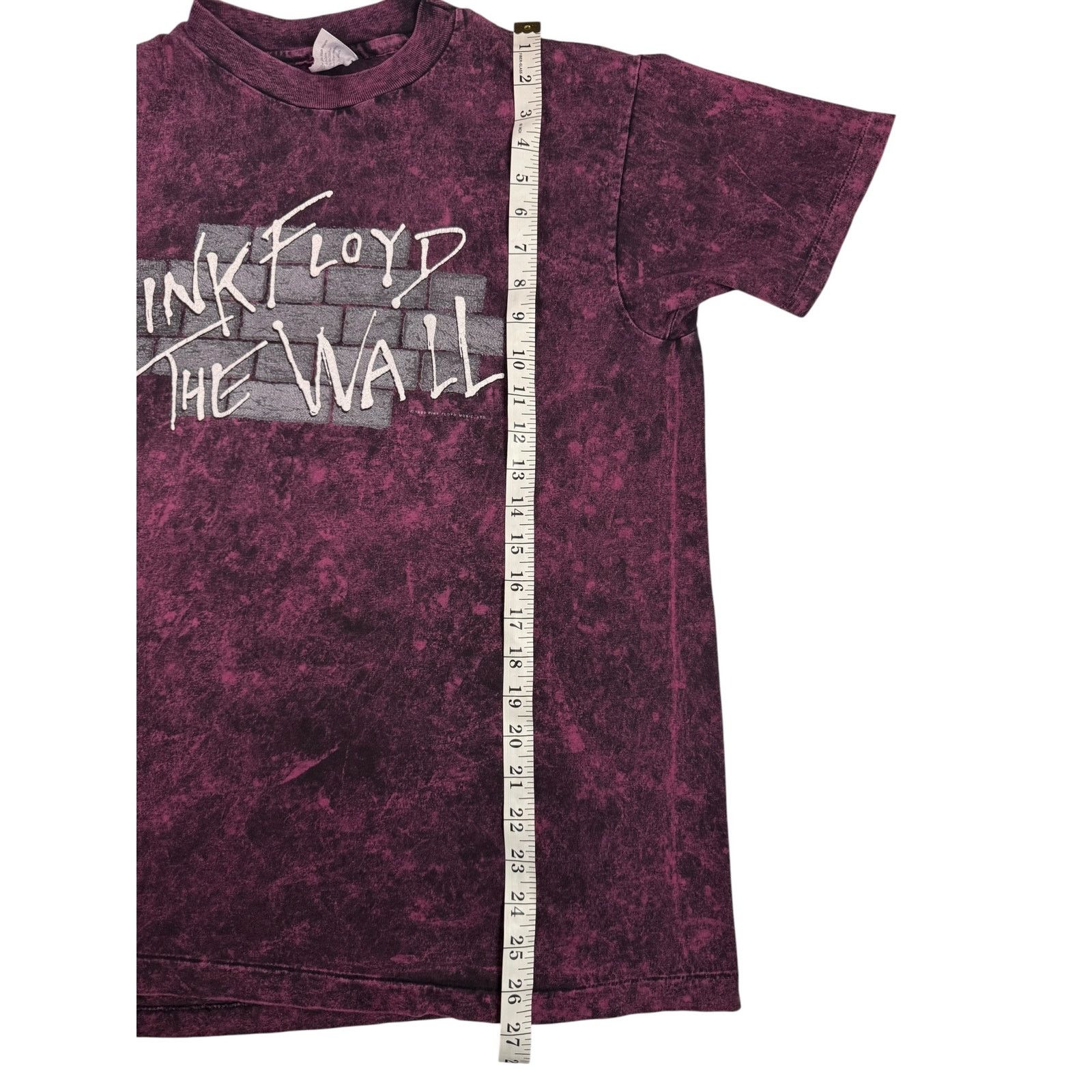 Pink Floyd Vintage 1982 Pink Floyd The Wall Shirt Single Stitch Tie Dye Size US L / EU 52-54 / 3 - 12 Thumbnail