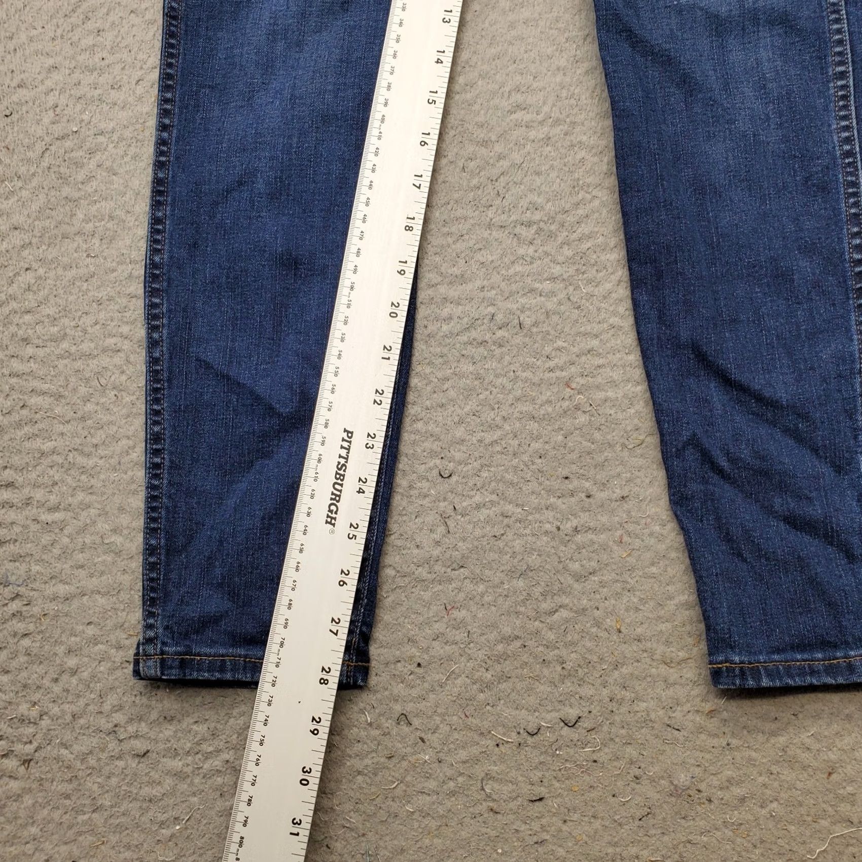 Madewell Madewell Skinny Jeans Womens Blue Denim High Rise Hayes Wash Jeans 28 Inseam 28 5-Pocket Denim Cotton Regular Mens? Womens Size 28" / US 6 / IT 42 - 4 Thumbnail
