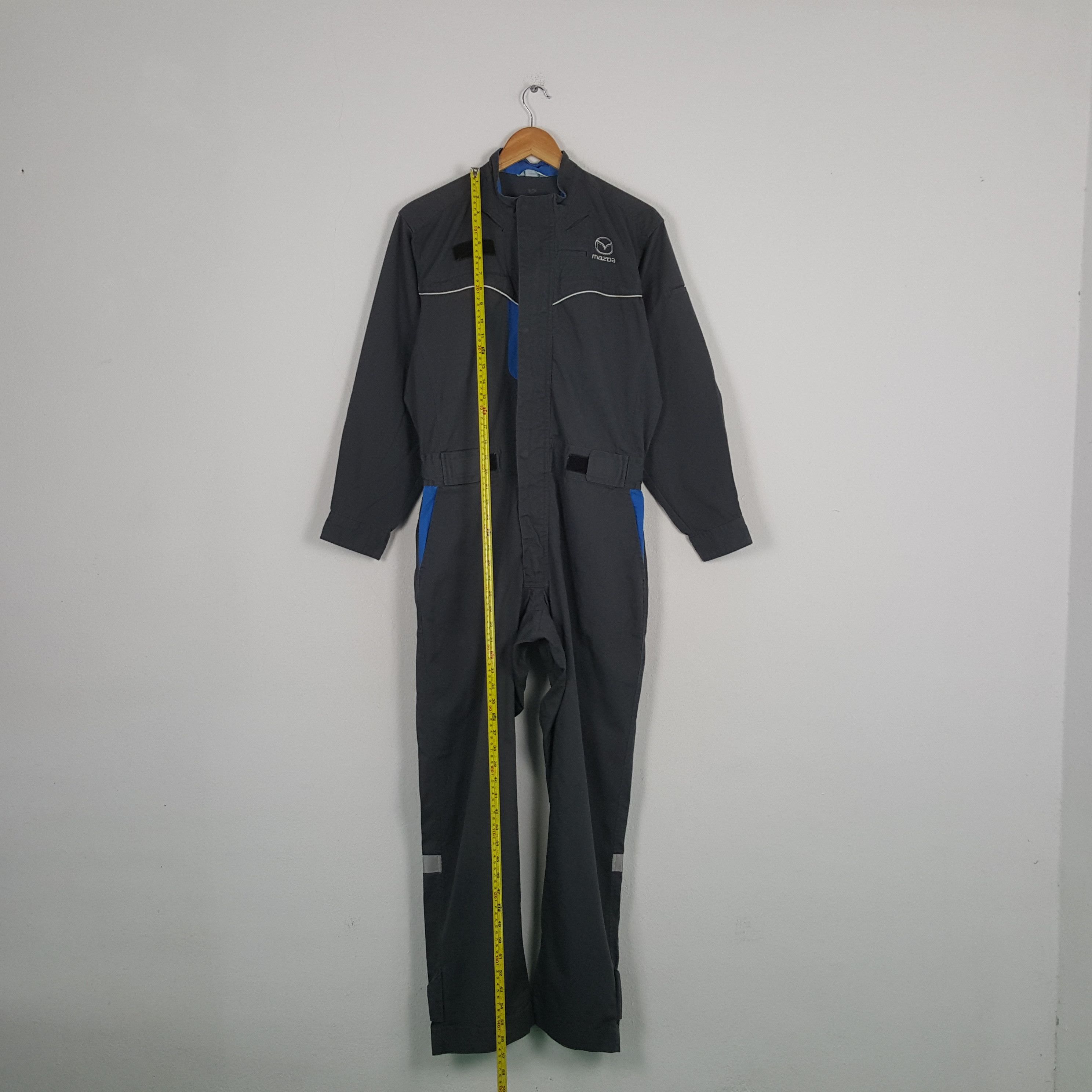 Japanese Brand Vintage Mazda Japan Motorsport Racing Team Coverall RR18 Size US M / EU 48-50 / 2 - 7 Thumbnail