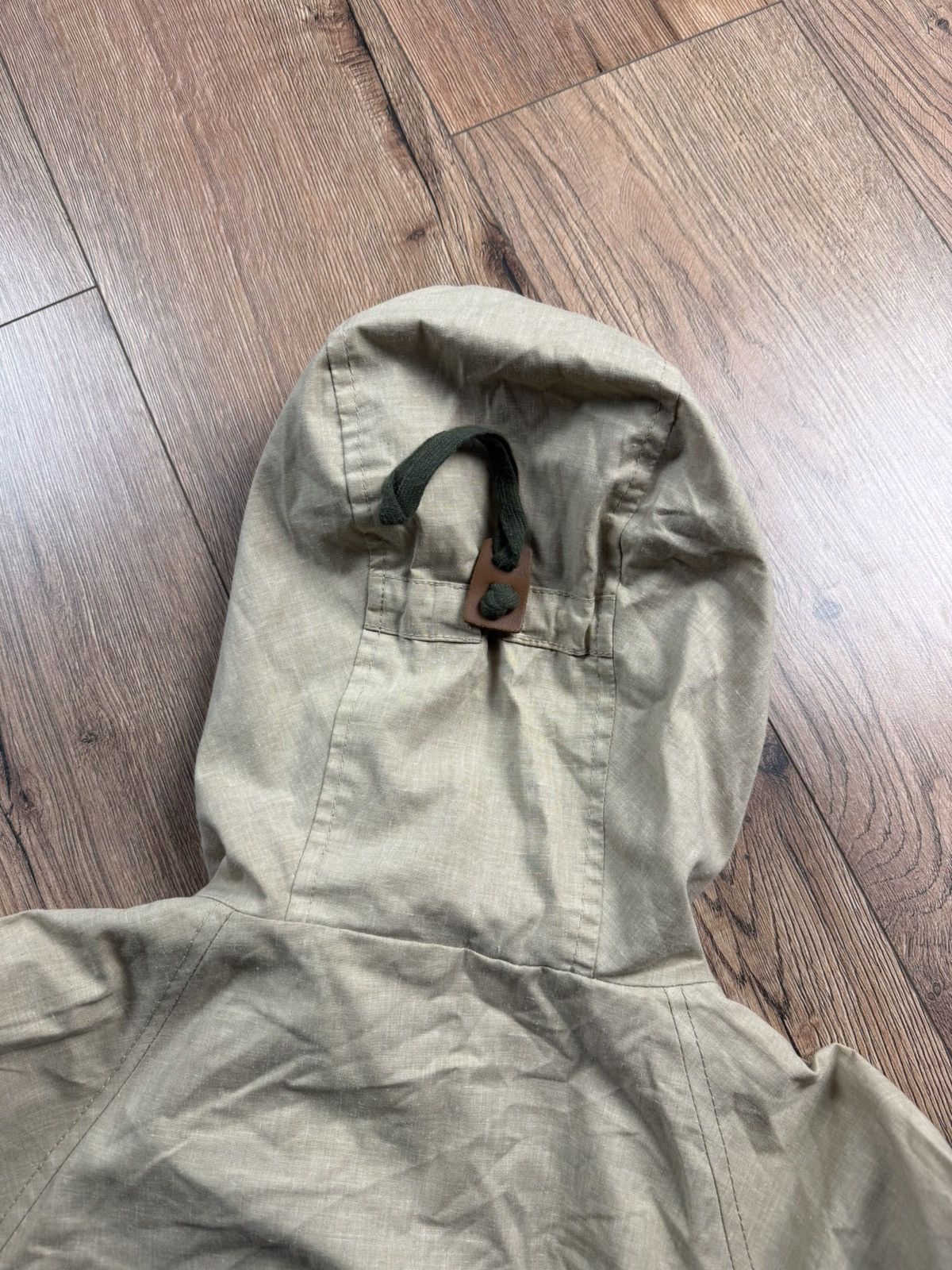 Heritage Research Heritage Research Handmade Hooded Jacket Beige/Grey M Size US M / EU 48-50 / 2 - 5 Thumbnail
