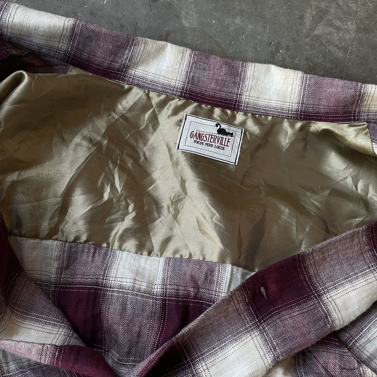 Japanese Brand Gangsterville flannel shirt Size US L / EU 52-54 / 3 - 4 Thumbnail