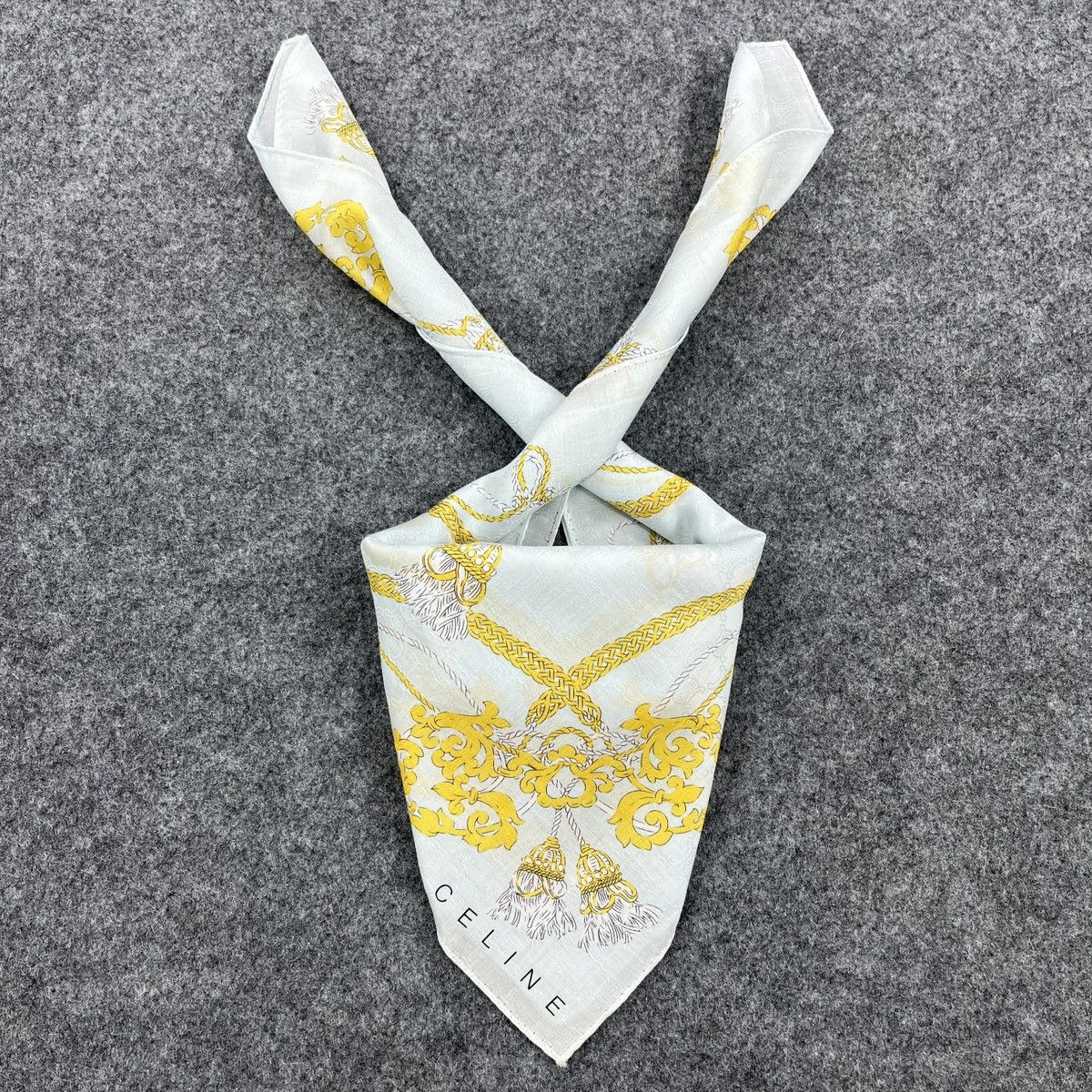 Celine Celine Handkerchief / Bandana / Neckerchief B1766 Size ONE SIZE - 4 Thumbnail